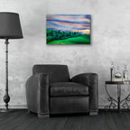 Epic Art 'Palouse Shadows' by Rick Berk, Acrylic Glass Wall Art,24x16