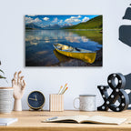 Epic Art 'Afternoon on Lake McDonald' by Rick Berk, Acrylic Glass Wall Art,16x12