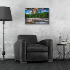 Epic Art 'Lower Falls of Kancamagus Highway' by Rick Berk, Acrylic Glass Wall Art,24x16