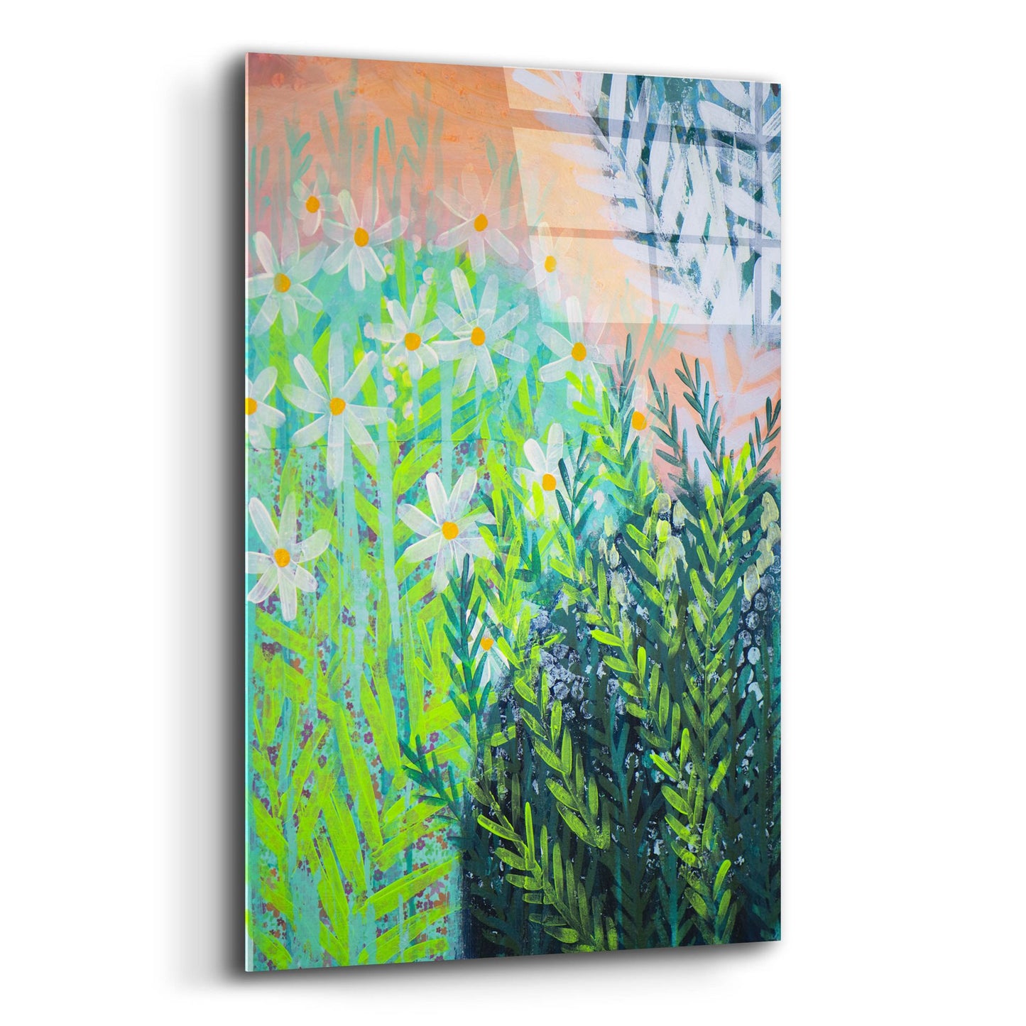 Epic Art 'Desert Garden' by Shelley Hampe, Acrylic Glass Wall Art,12x16