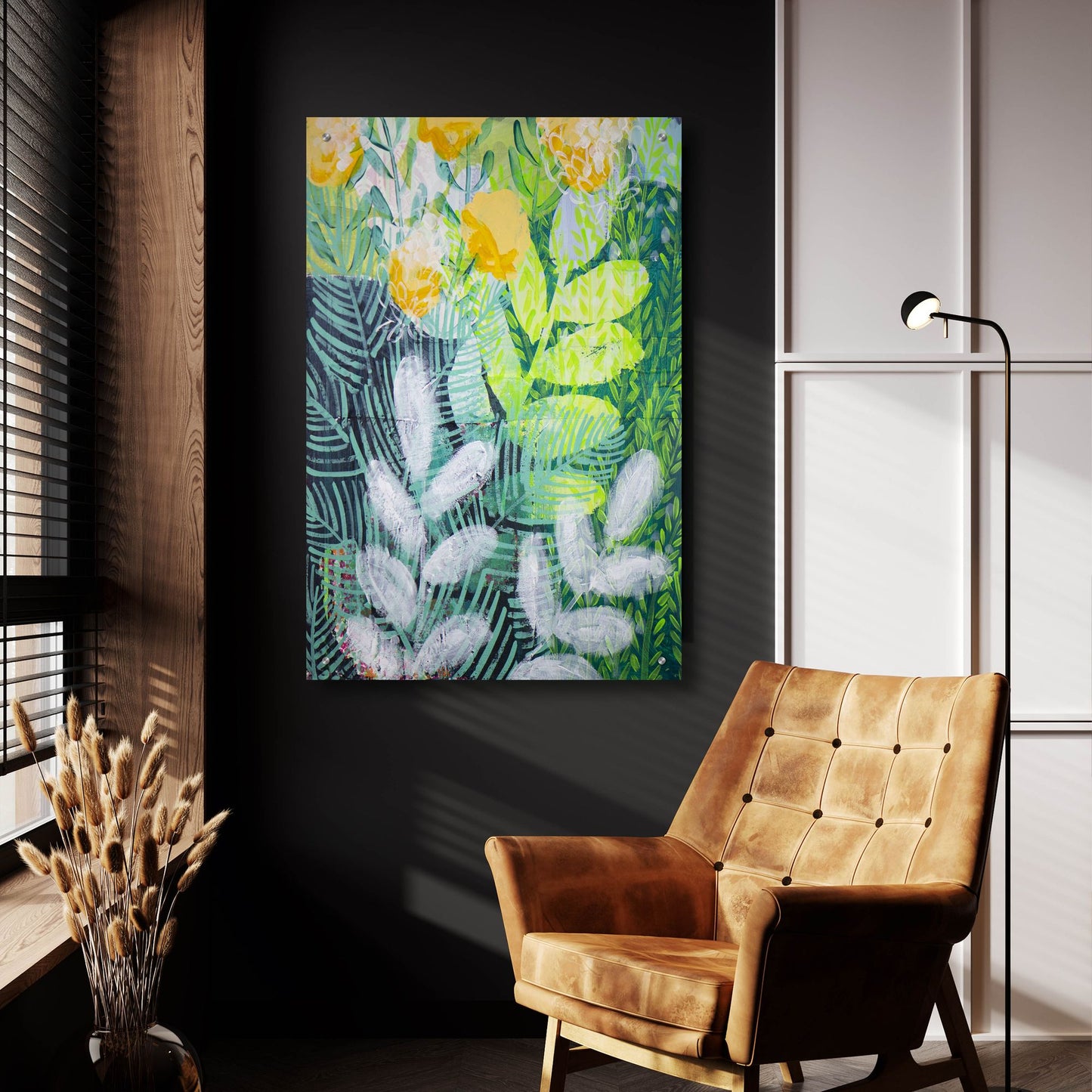 Epic Art 'Spring Beginning' by Shelley Hampe, Acrylic Glass Wall Art,24x36