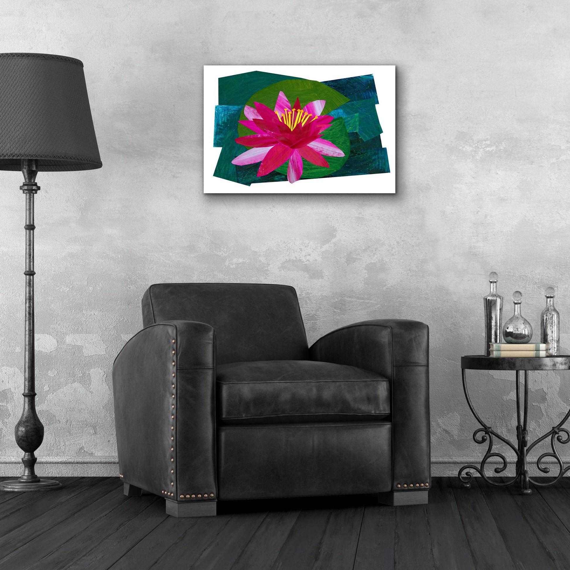 Epic Art 'Flowering Lily I' by Shelley Hampe, Acrylic Glass Wall Art,24x16