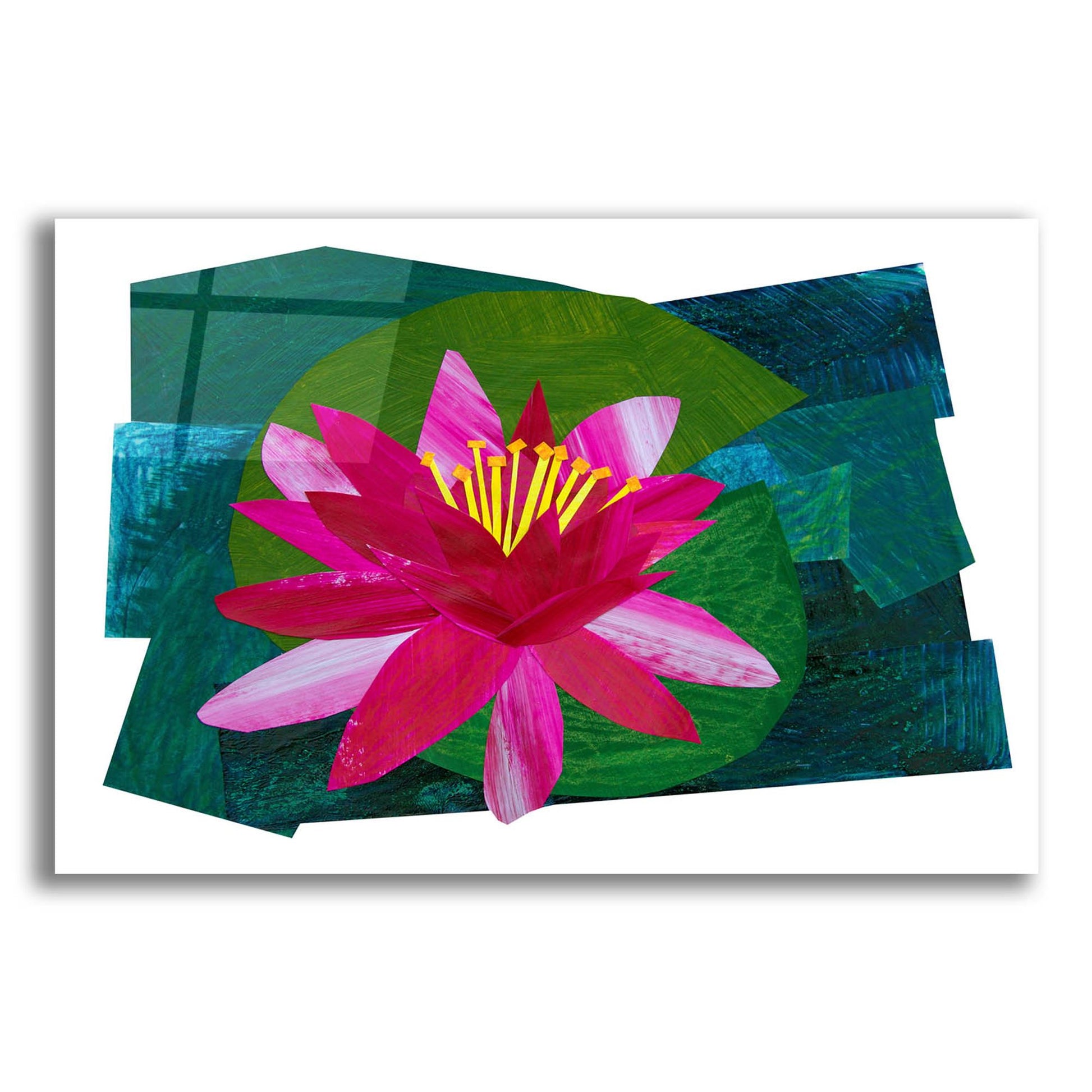 Epic Art 'Flowering Lily I' by Shelley Hampe, Acrylic Glass Wall Art,24x16