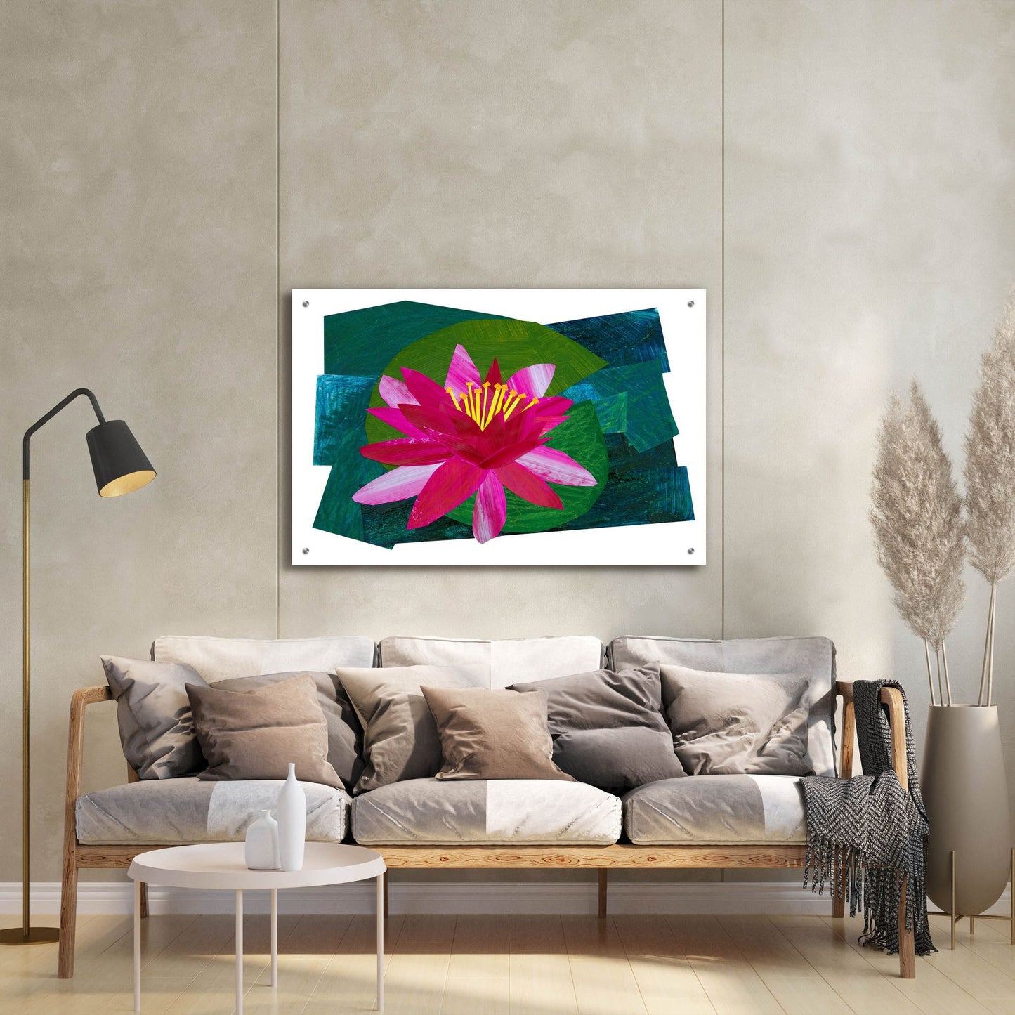 Epic Art 'Flowering Lily I' by Shelley Hampe, Acrylic Glass Wall Art,36x24