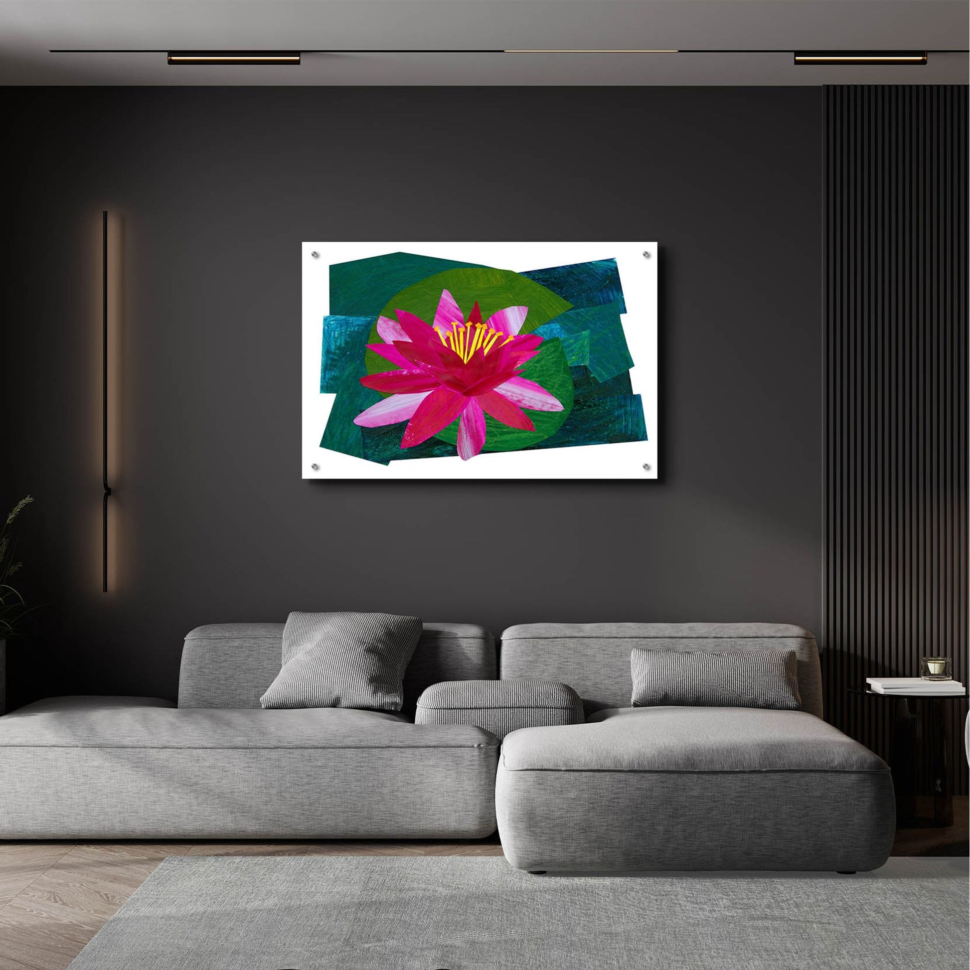 Epic Art 'Flowering Lily I' by Shelley Hampe, Acrylic Glass Wall Art,36x24