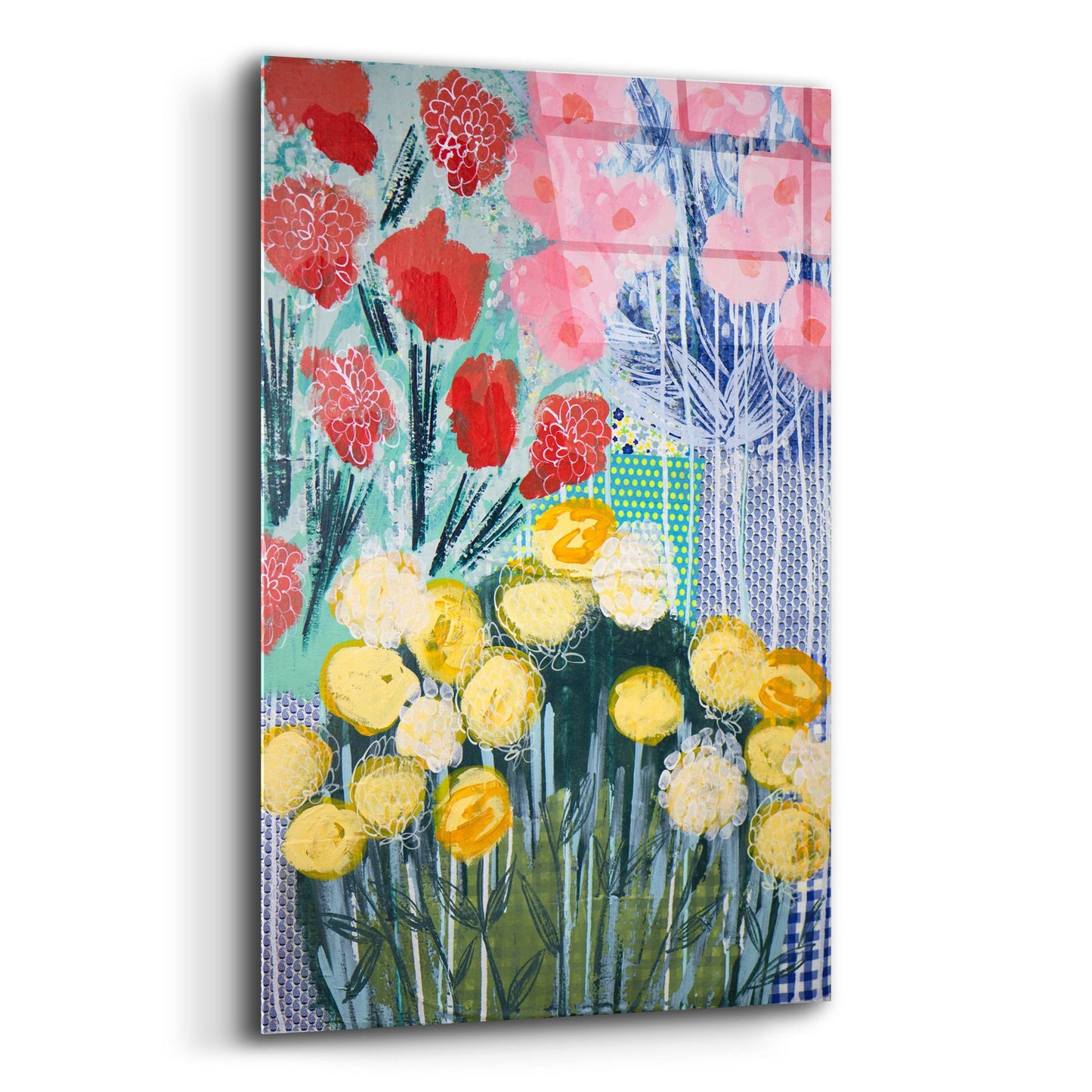 Epic Art 'Wisps Of Summer' by Shelley Hampe, Acrylic Glass Wall Art,12x16