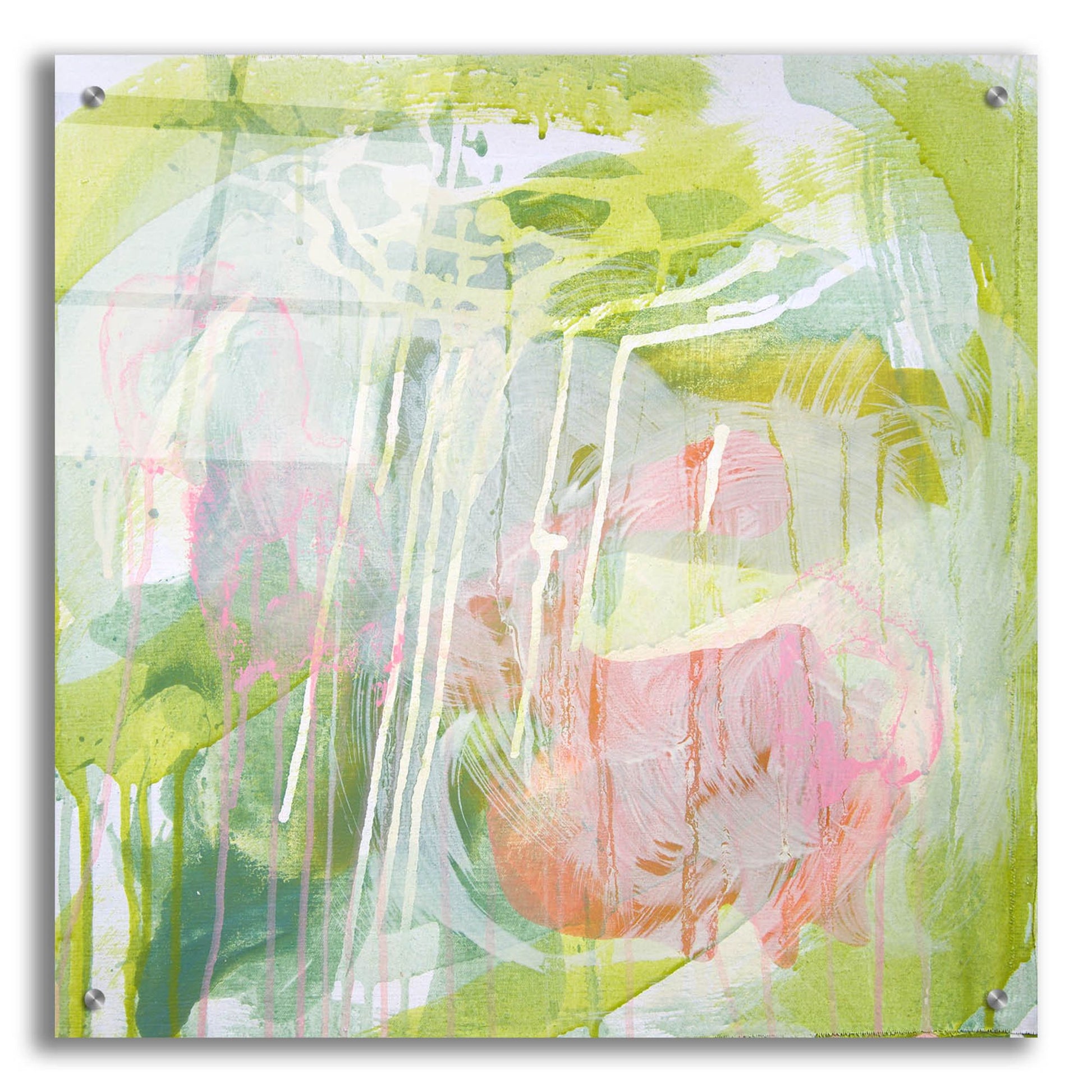 Epic Art 'Pastoral Memory I' by Shelley Hampe, Acrylic Glass Wall Art,24x24