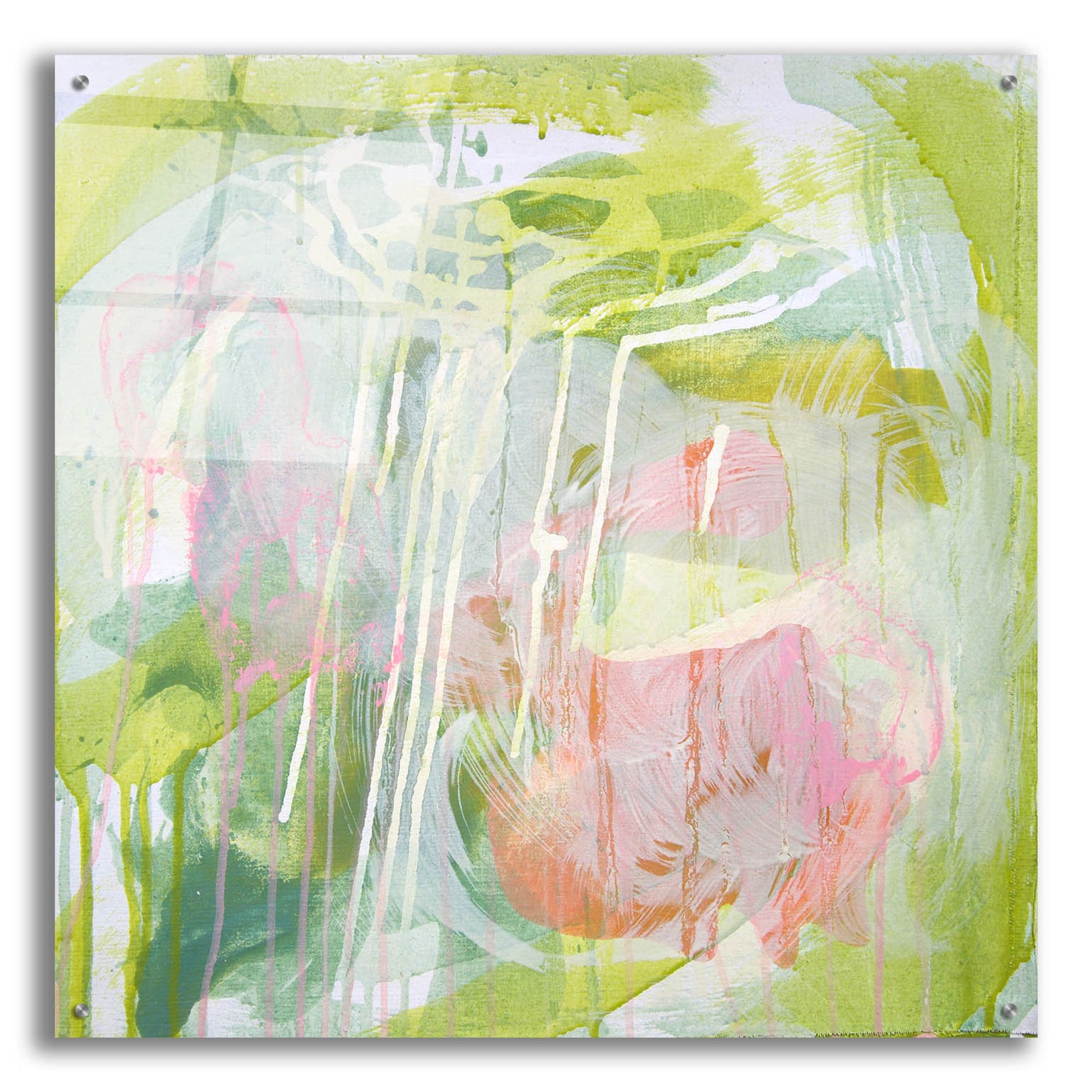 Epic Art 'Pastoral Memory I' by Shelley Hampe, Acrylic Glass Wall Art,36x36