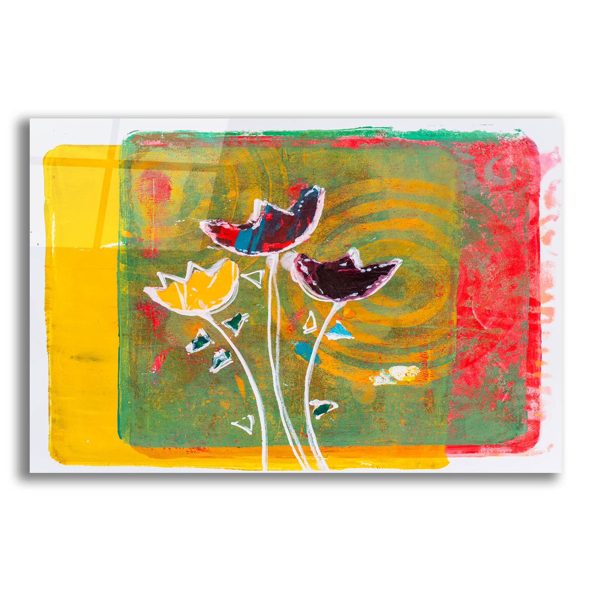 Epic Art 'Citrus Blooms' by St. Hilaire Elizabeth, Acrylic Glass Wall Art