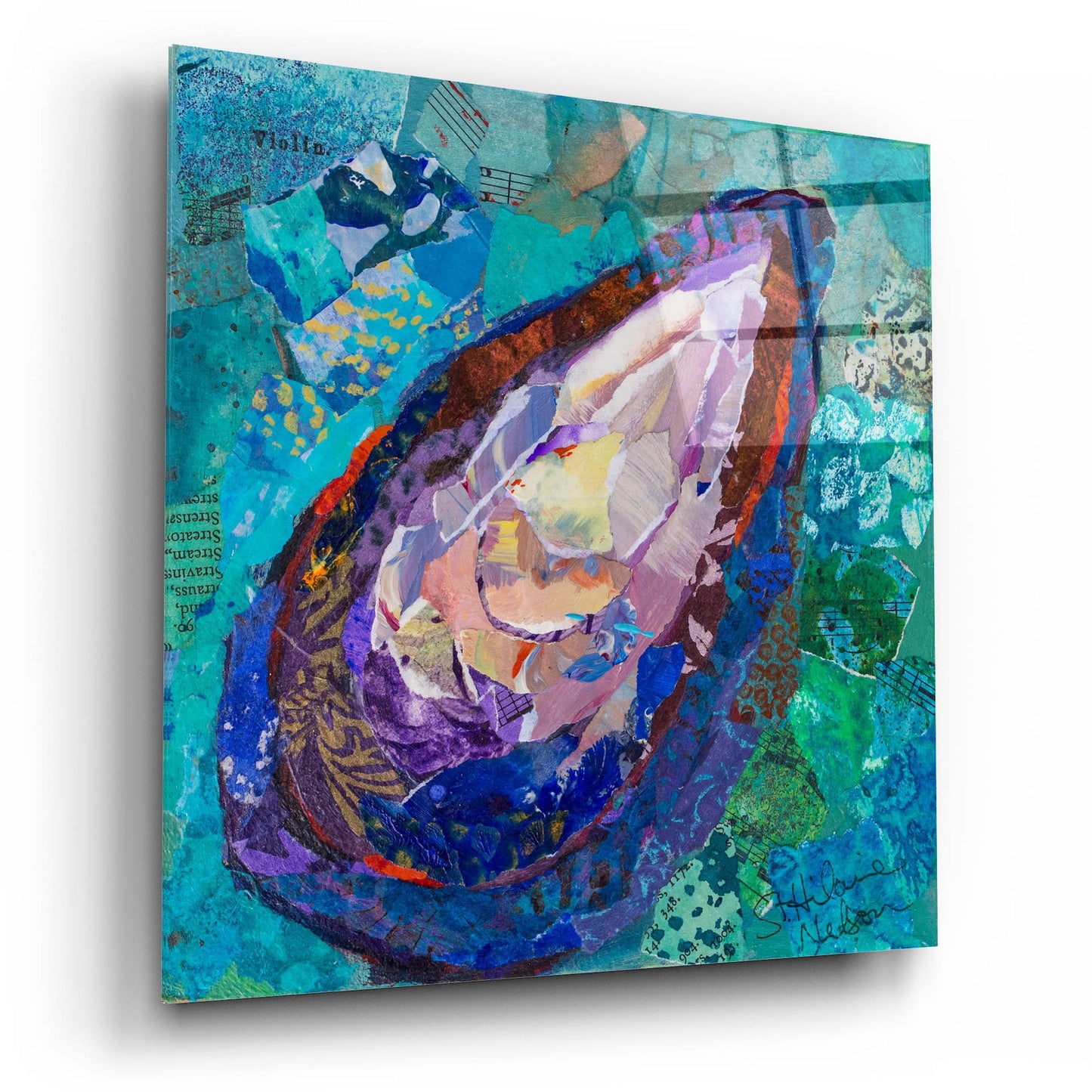 Epic Art 'Muscle' by St. Hilaire Elizabeth, Acrylic Glass Wall Art,12x12