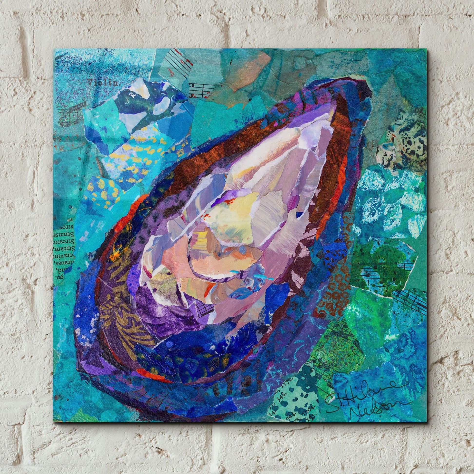 Epic Art 'Muscle' by St. Hilaire Elizabeth, Acrylic Glass Wall Art,12x12