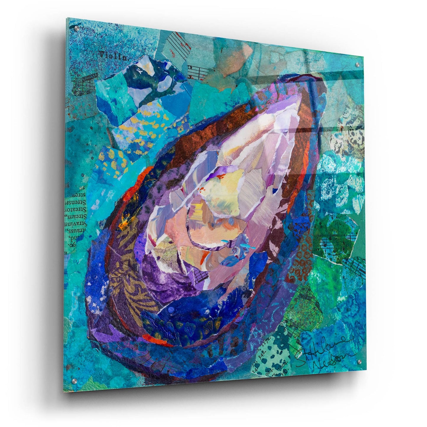 Epic Art 'Muscle' by St. Hilaire Elizabeth, Acrylic Glass Wall Art,36x36