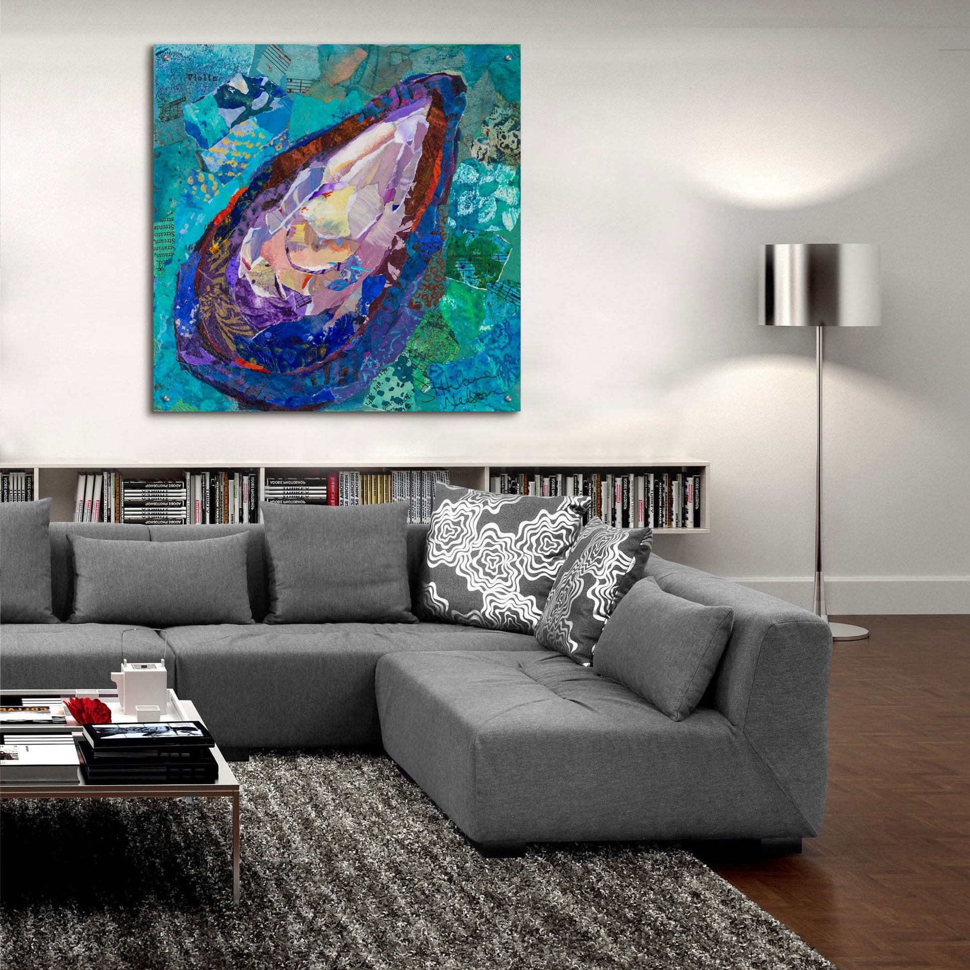 Epic Art 'Muscle' by St. Hilaire Elizabeth, Acrylic Glass Wall Art,36x36