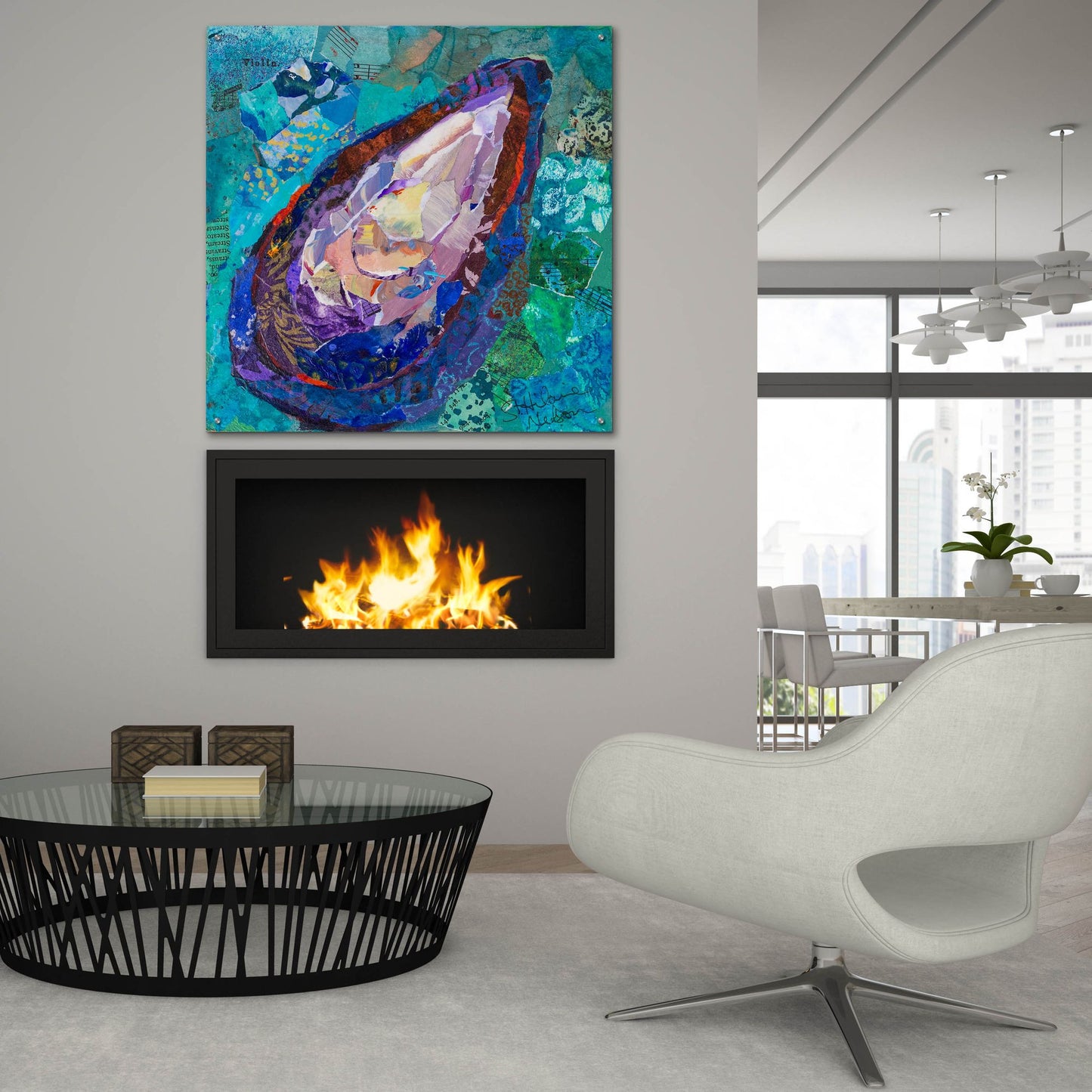 Epic Art 'Muscle' by St. Hilaire Elizabeth, Acrylic Glass Wall Art,36x36