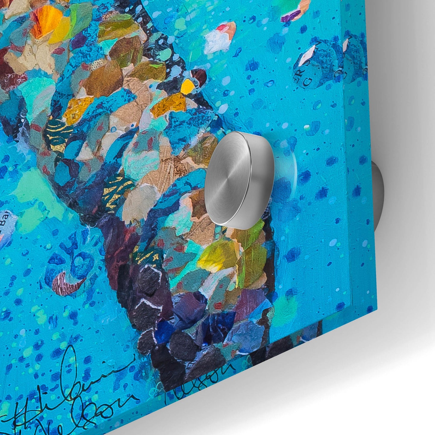 Epic Art 'Water Baby' by St. Hilaire Elizabeth, Acrylic Glass Wall Art,24x24