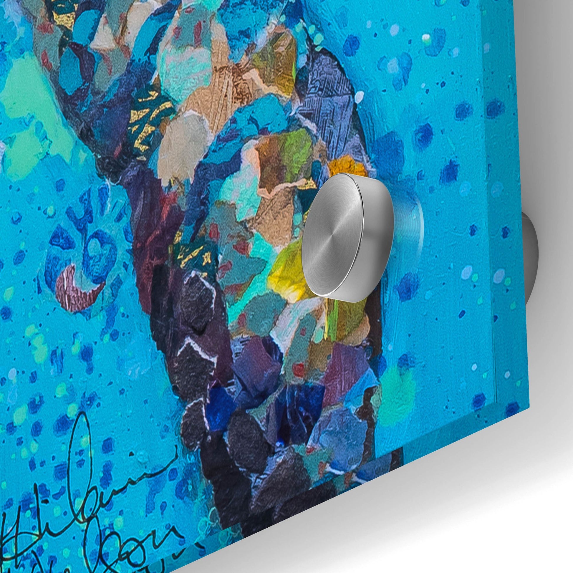 Epic Art 'Water Baby' by St. Hilaire Elizabeth, Acrylic Glass Wall Art,36x36