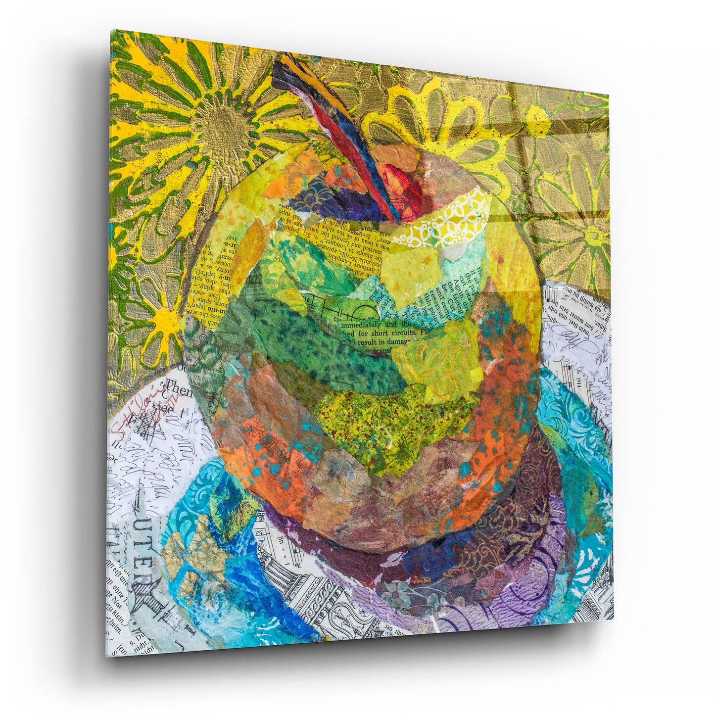 Epic Art 'Granny SMith' by St. Hilaire Elizabeth, Acrylic Glass Wall Art,12x12