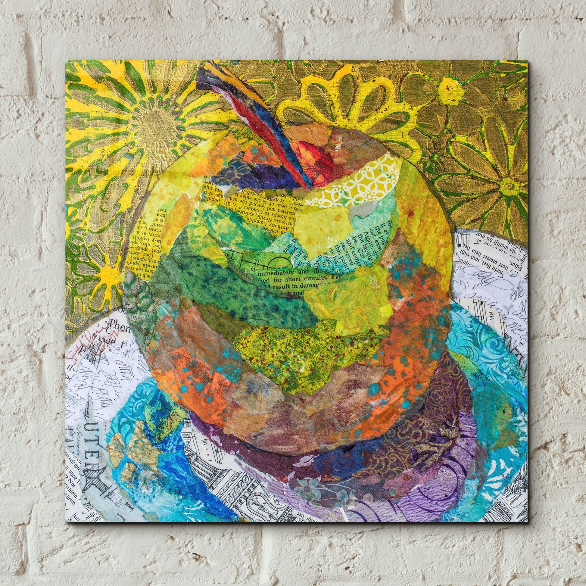 Epic Art 'Granny SMith' by St. Hilaire Elizabeth, Acrylic Glass Wall Art,12x12