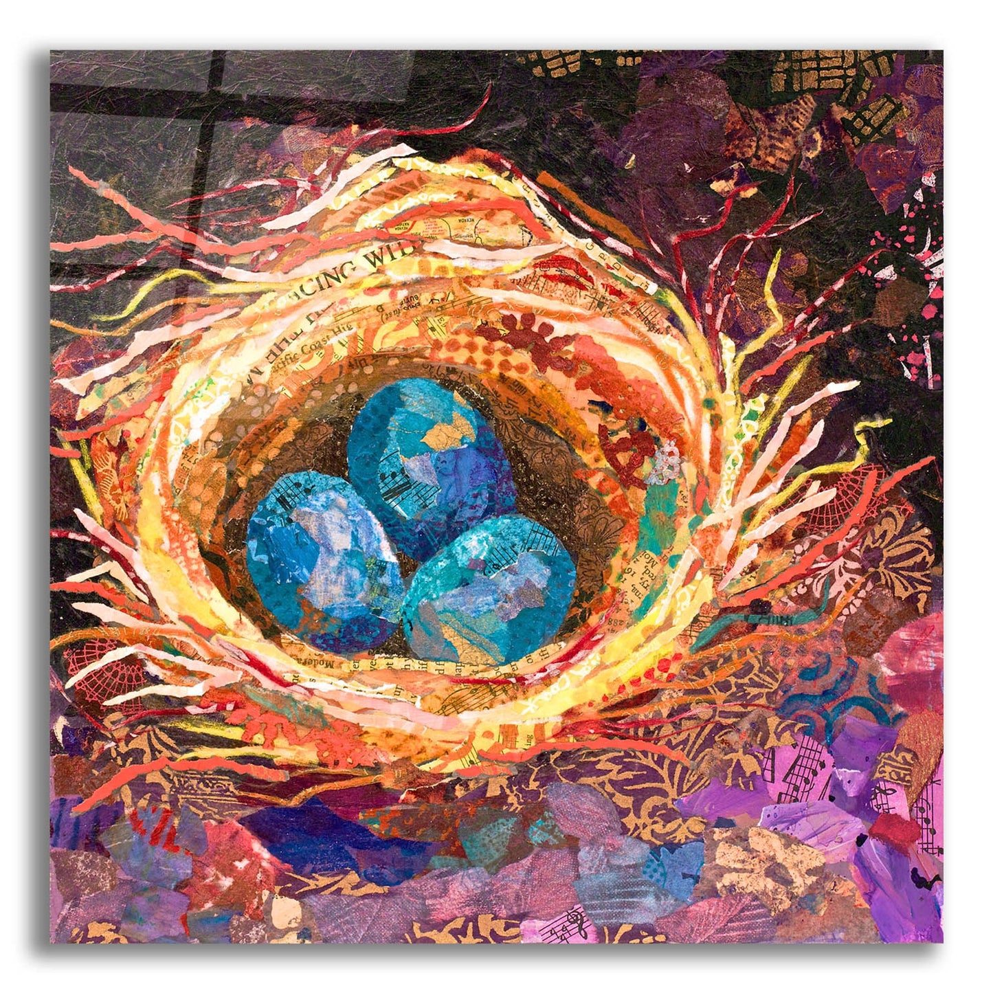 Epic Art 'Home' by St. Hilaire Elizabeth, Acrylic Glass Wall Art,12x12