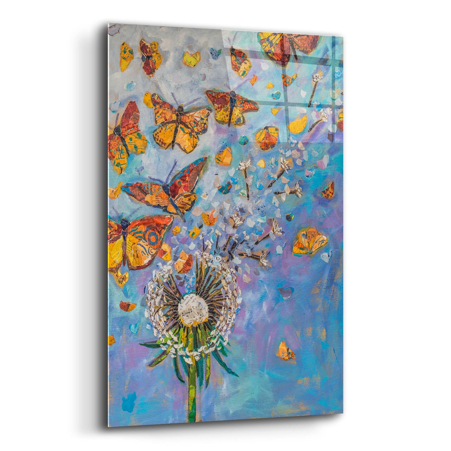 Epic Art 'Monarch Migration A' by St. Hilaire Elizabeth, Acrylic Glass Wall Art,12x16