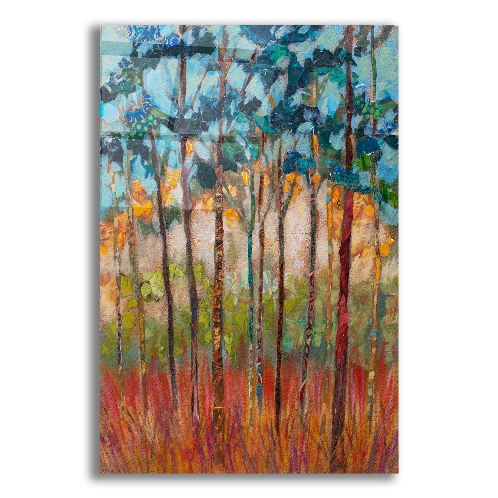 Epic Art 'Among The Pines' by St. Hilaire Elizabeth, Acrylic Glass Wall Art