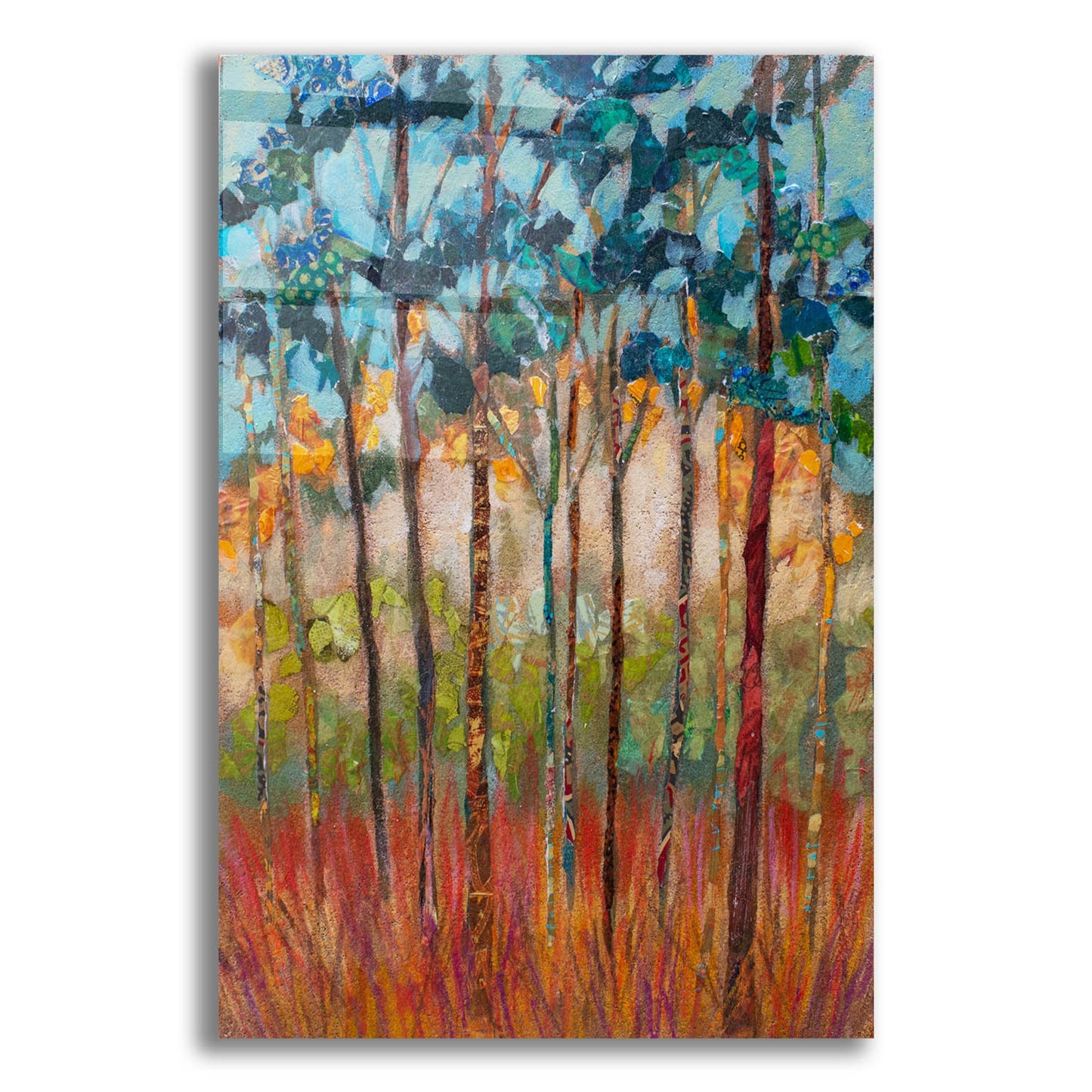 Epic Art 'Among The Pines' by St. Hilaire Elizabeth, Acrylic Glass Wall Art,16x24