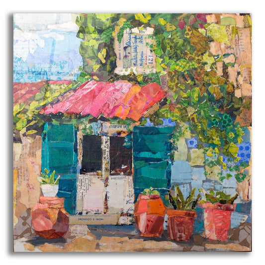 Epic Art 'Cortona Kitchen Doorway' by St. Hilaire Elizabeth, Acrylic Glass Wall Art