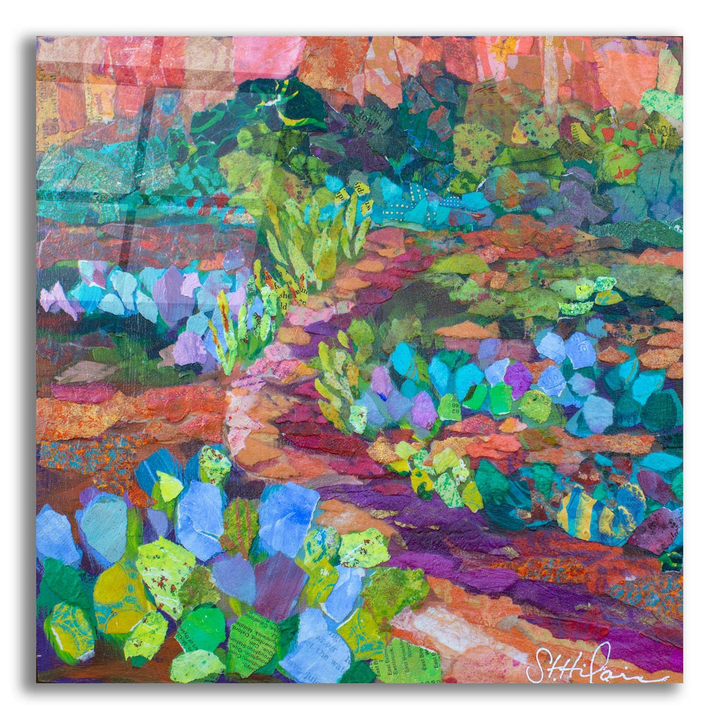 Epic Art 'Mystic Trail' by St. Hilaire Elizabeth, Acrylic Glass Wall Art