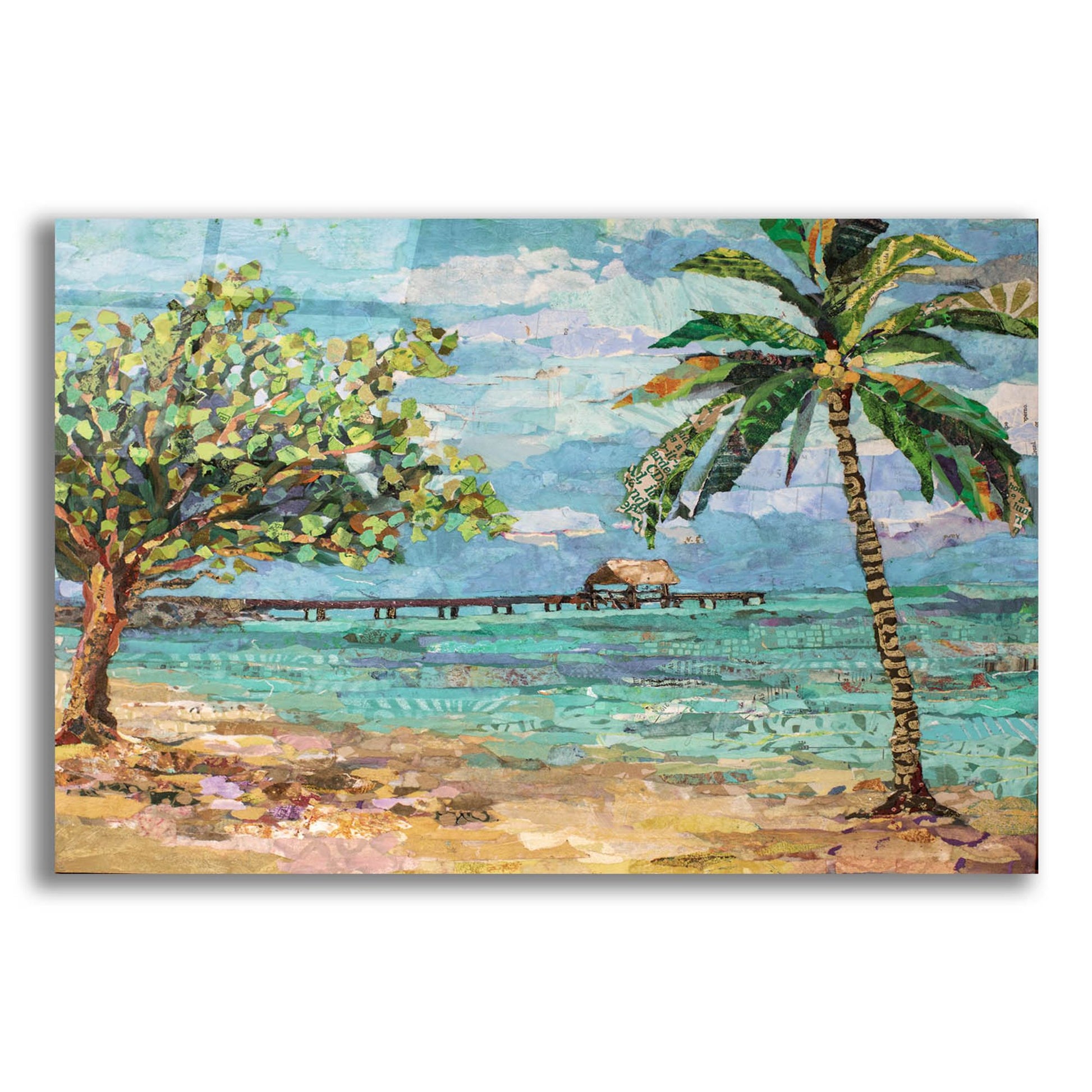 Epic Art 'Tobago Memory' by St. Hilaire Elizabeth, Acrylic Glass Wall Art