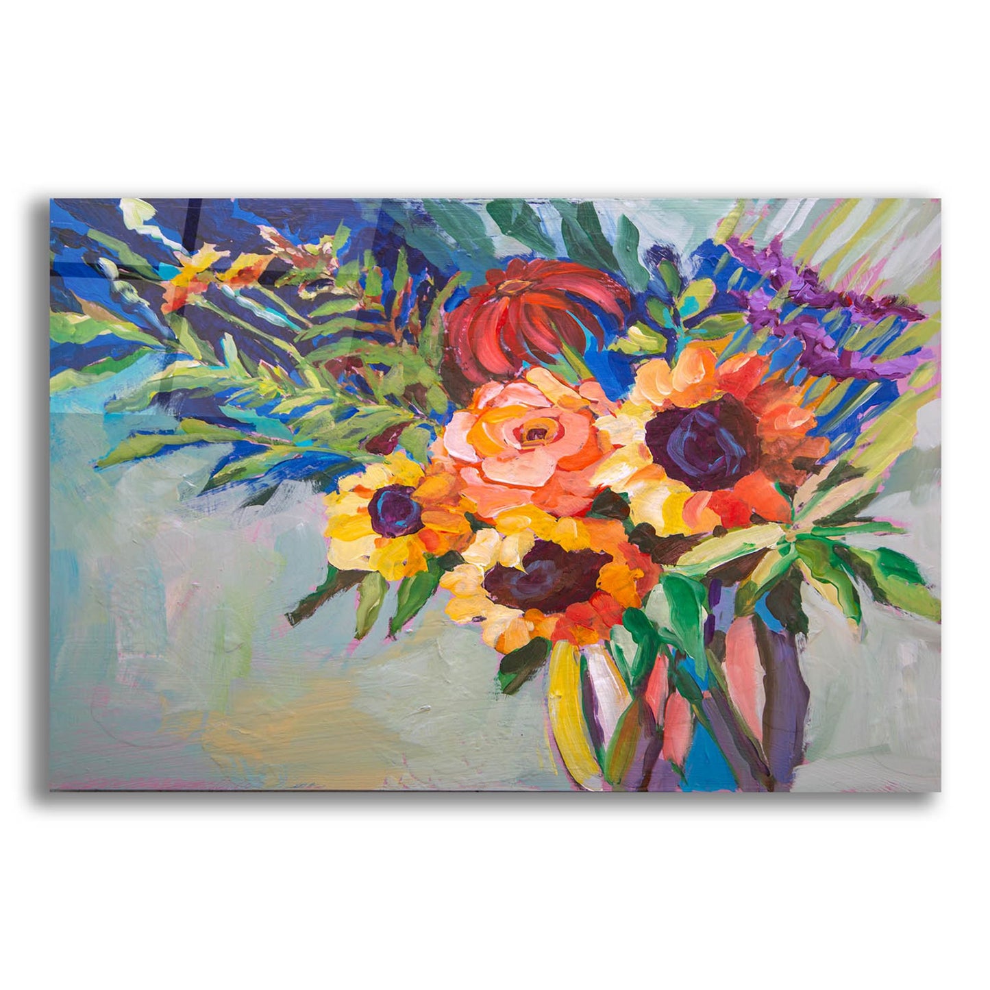 Epic Art 'Be My Sunshine' by St. Hilaire Elizabeth, Acrylic Glass Wall Art