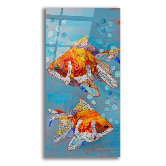 Epic Art 'Just Keep Swimming 2' by St. Hilaire Elizabeth, Acrylic Glass Wall Art