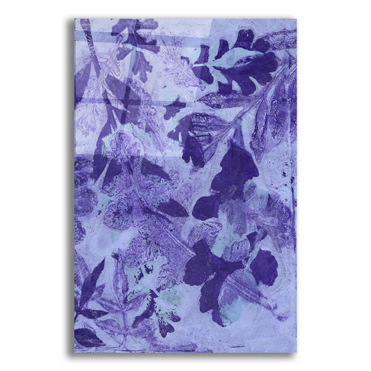 Epic Art 'Very Peri Botanical Print 2' by St. Hilaire Elizabeth, Acrylic Glass Wall Art