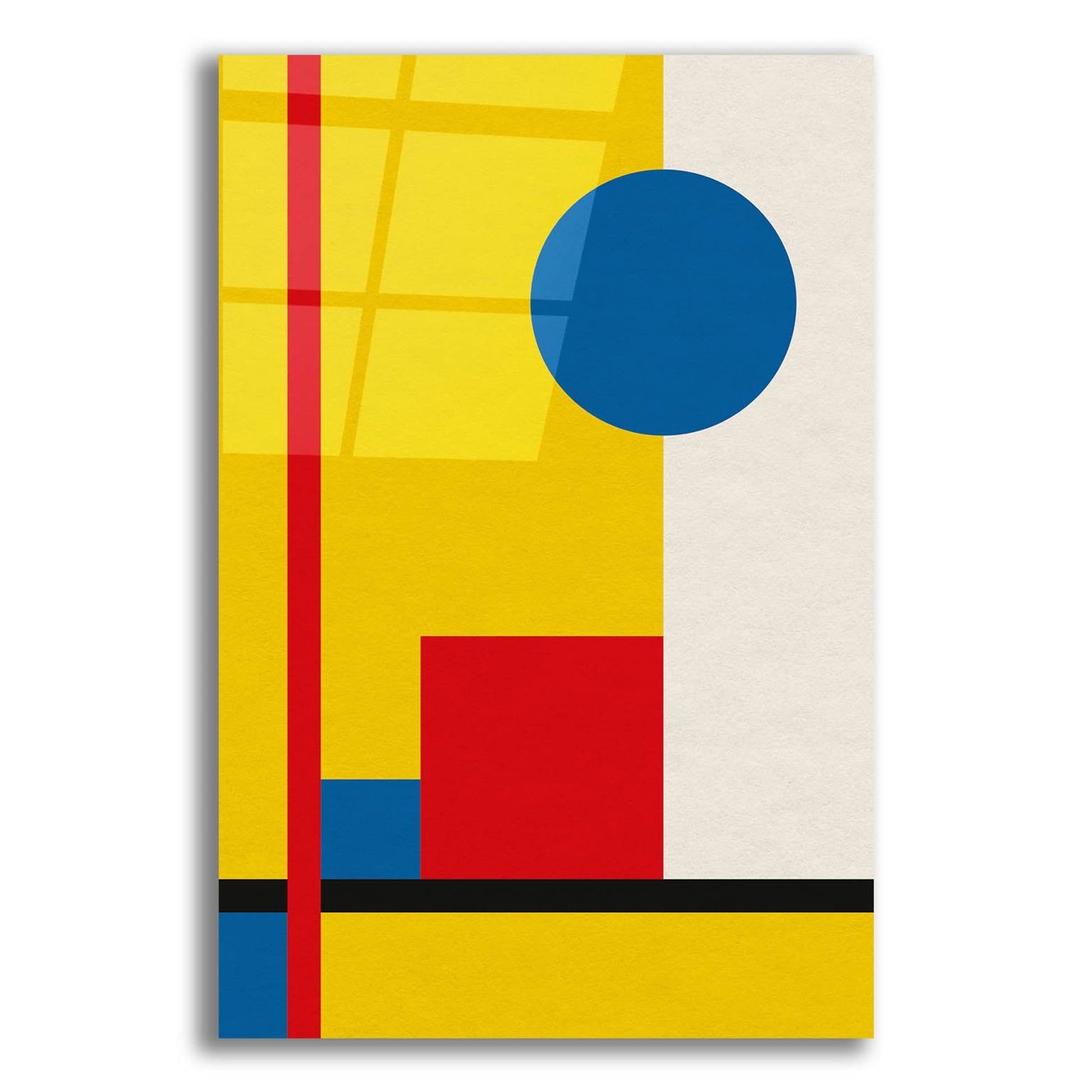 Epic Art 'Bauhaus' by Gary Williams, Acrylic Glass Wall Art,12x16