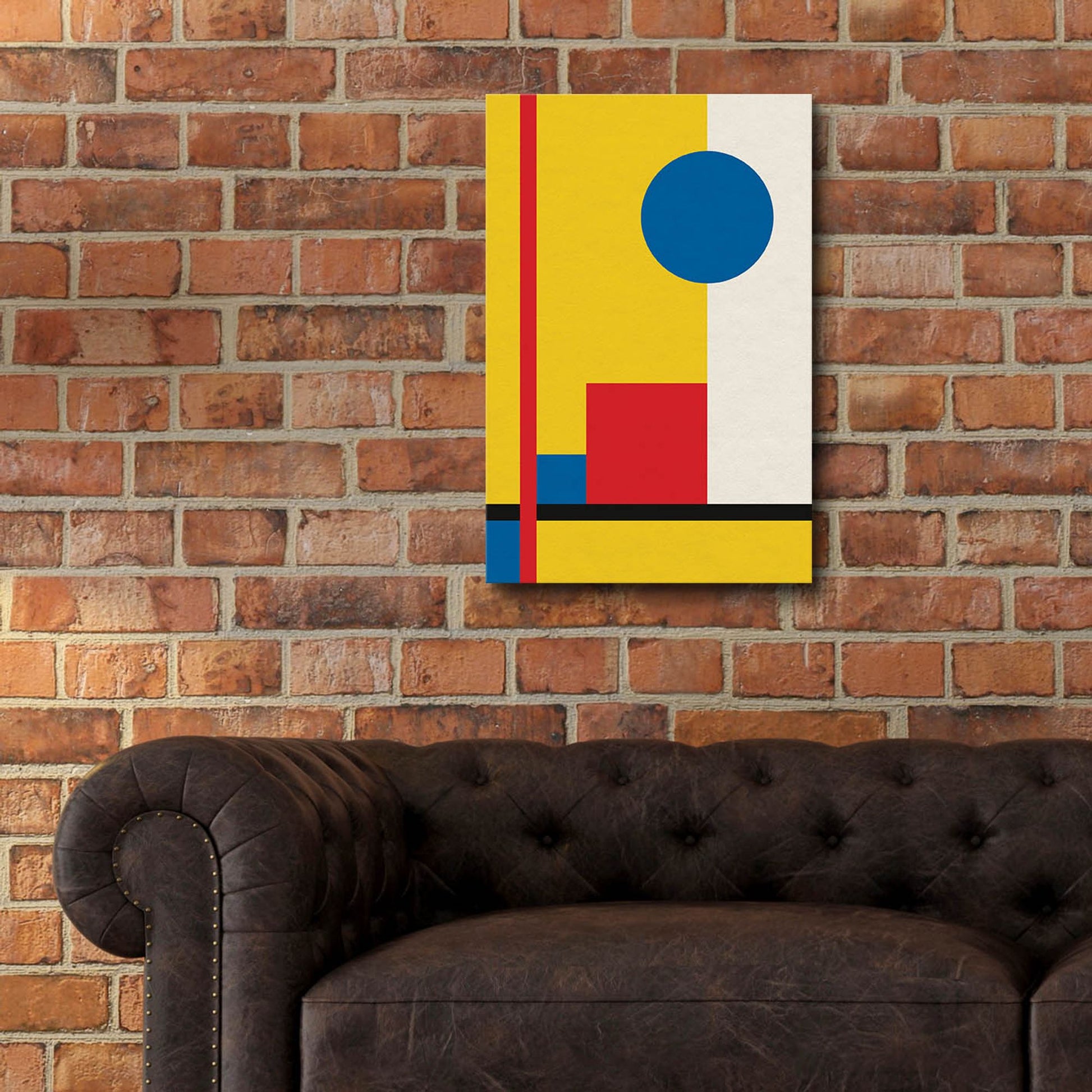 Epic Art 'Bauhaus' by Gary Williams, Acrylic Glass Wall Art,16x24