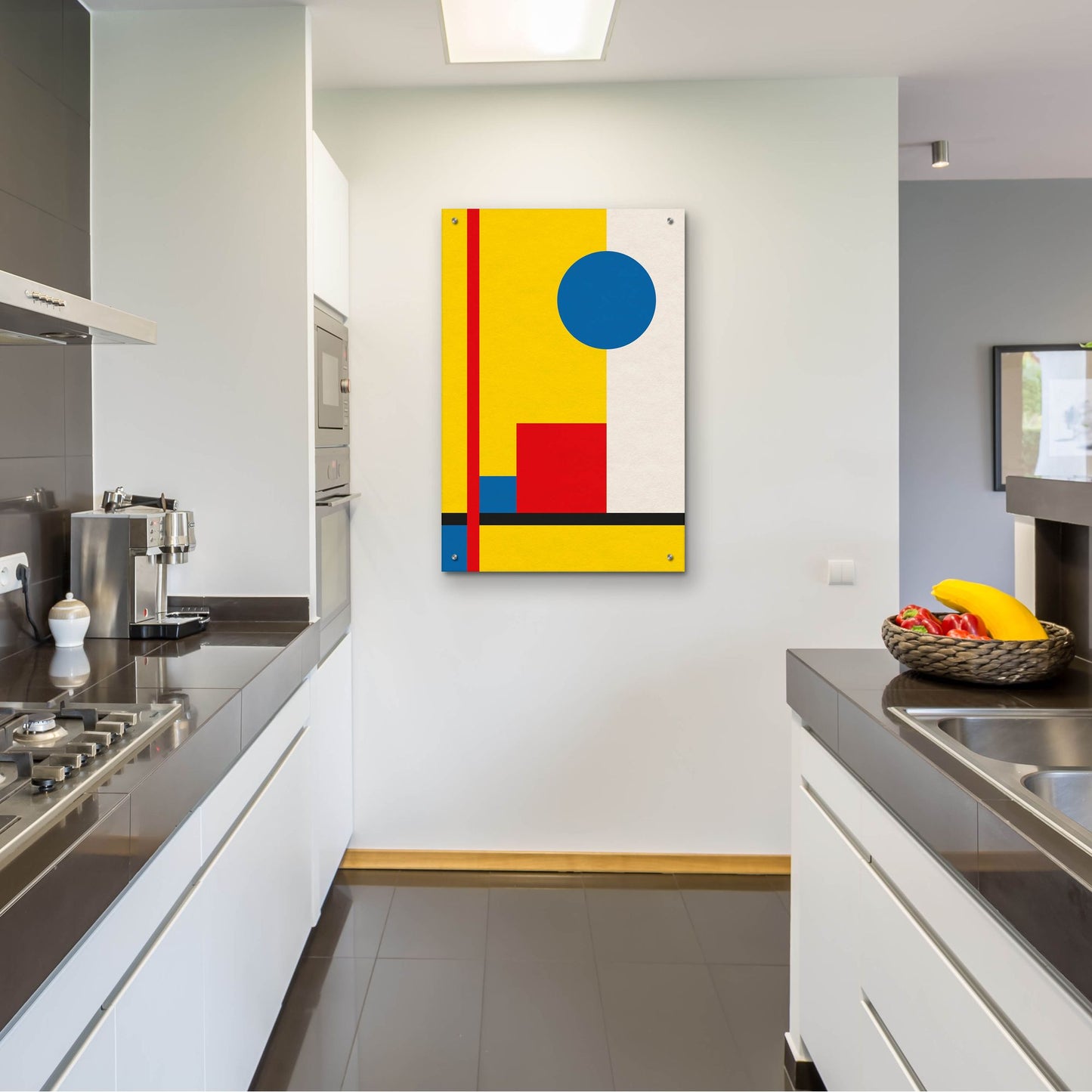 Epic Art 'Bauhaus' by Gary Williams, Acrylic Glass Wall Art,24x36