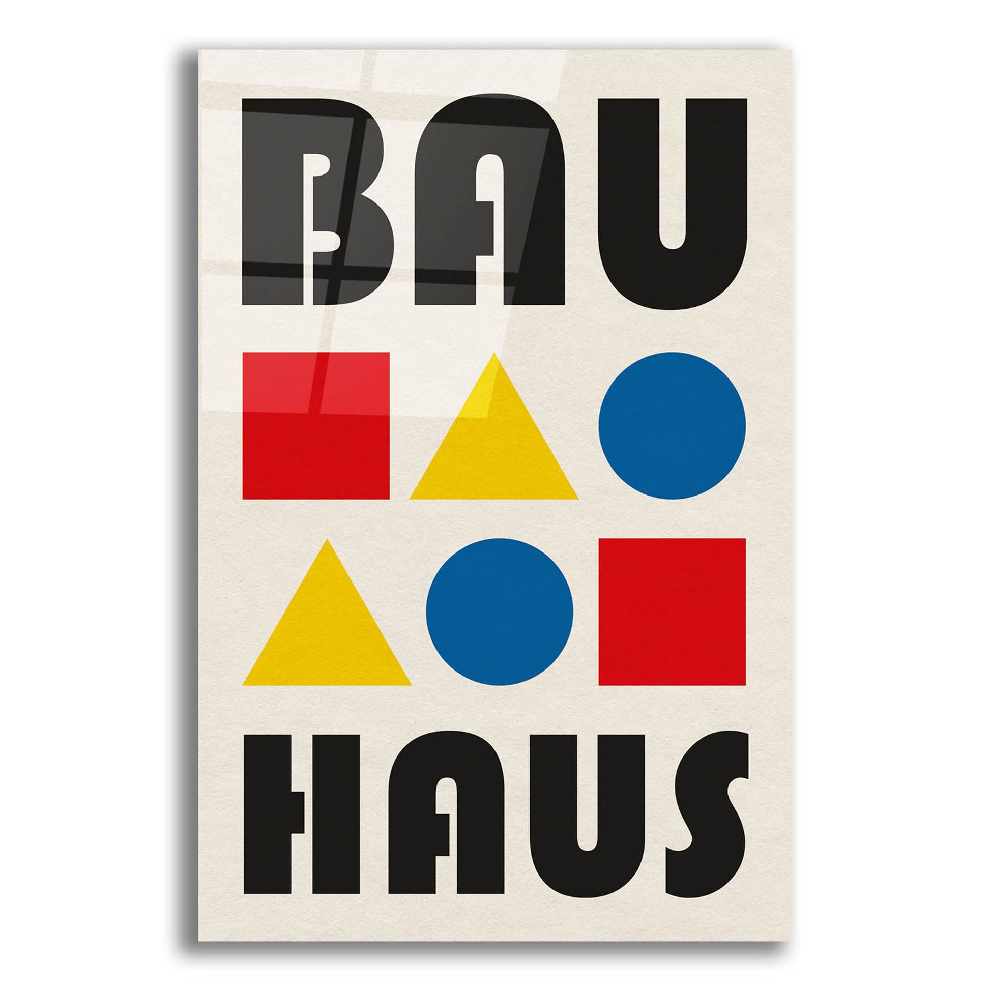 Epic Art 'Bauhaus 2' by Gary Williams, Acrylic Glass Wall Art,12x16