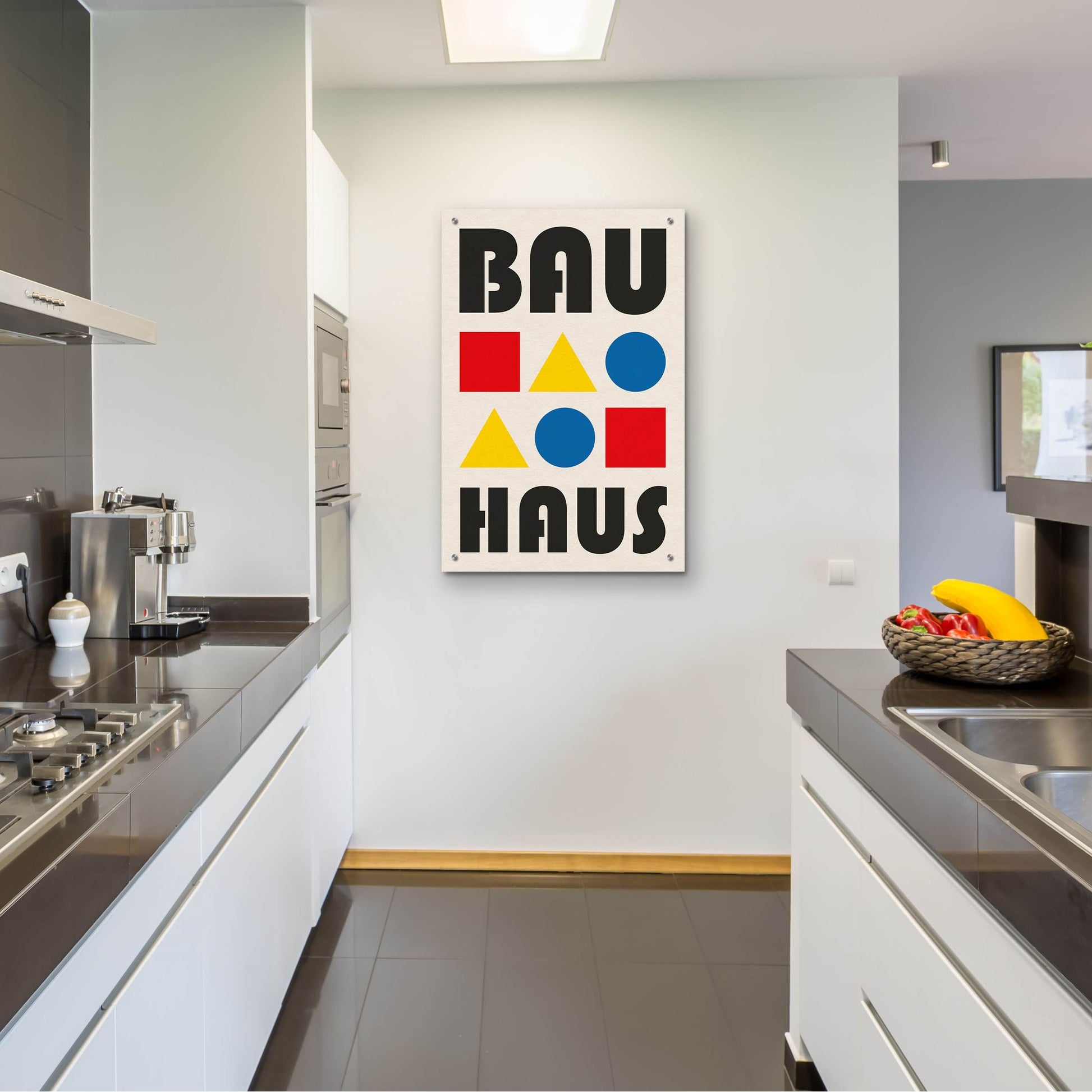 Epic Art 'Bauhaus 2' by Gary Williams, Acrylic Glass Wall Art,24x36