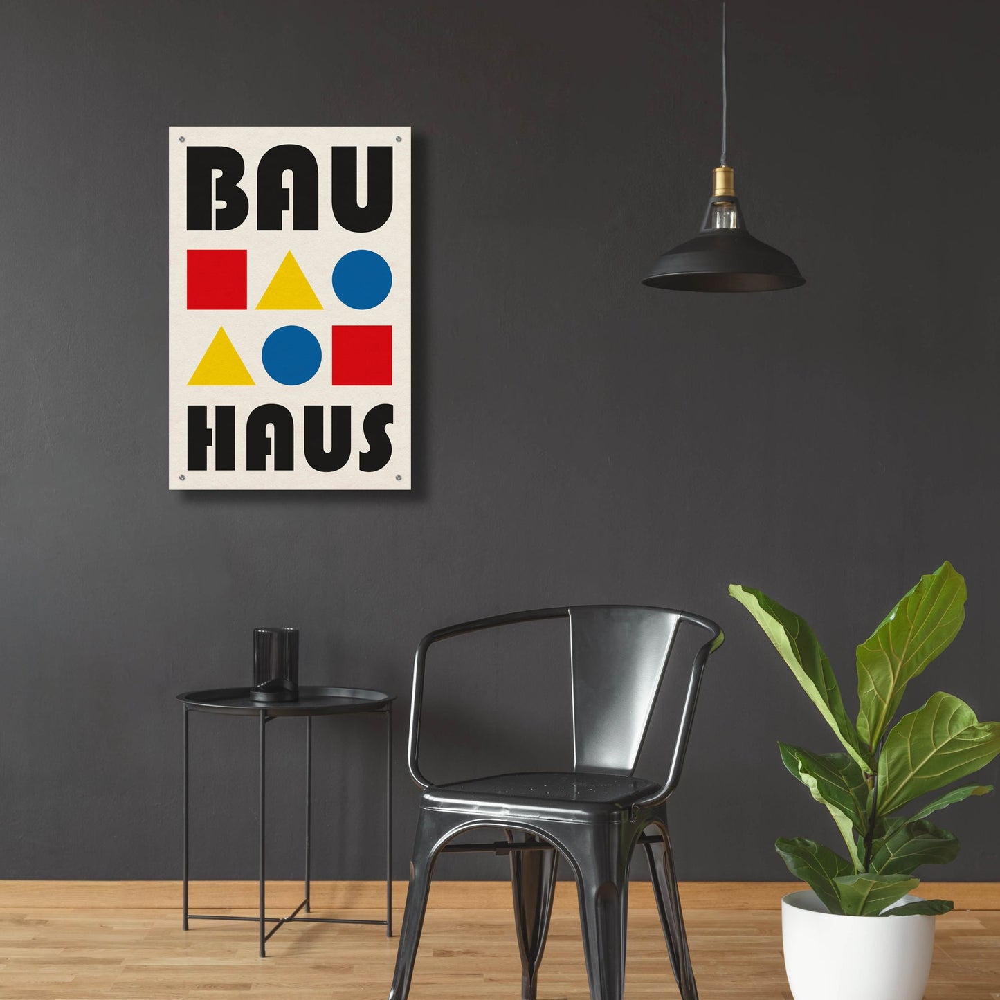 Epic Art 'Bauhaus 2' by Gary Williams, Acrylic Glass Wall Art,24x36