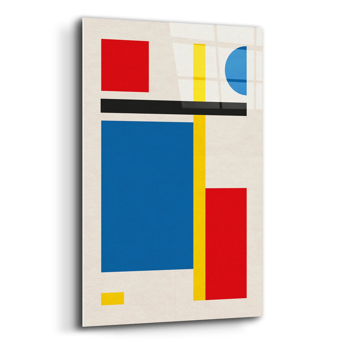 Epic Art 'Bauhaus 3' by Gary Williams, Acrylic Glass Wall Art,12x16