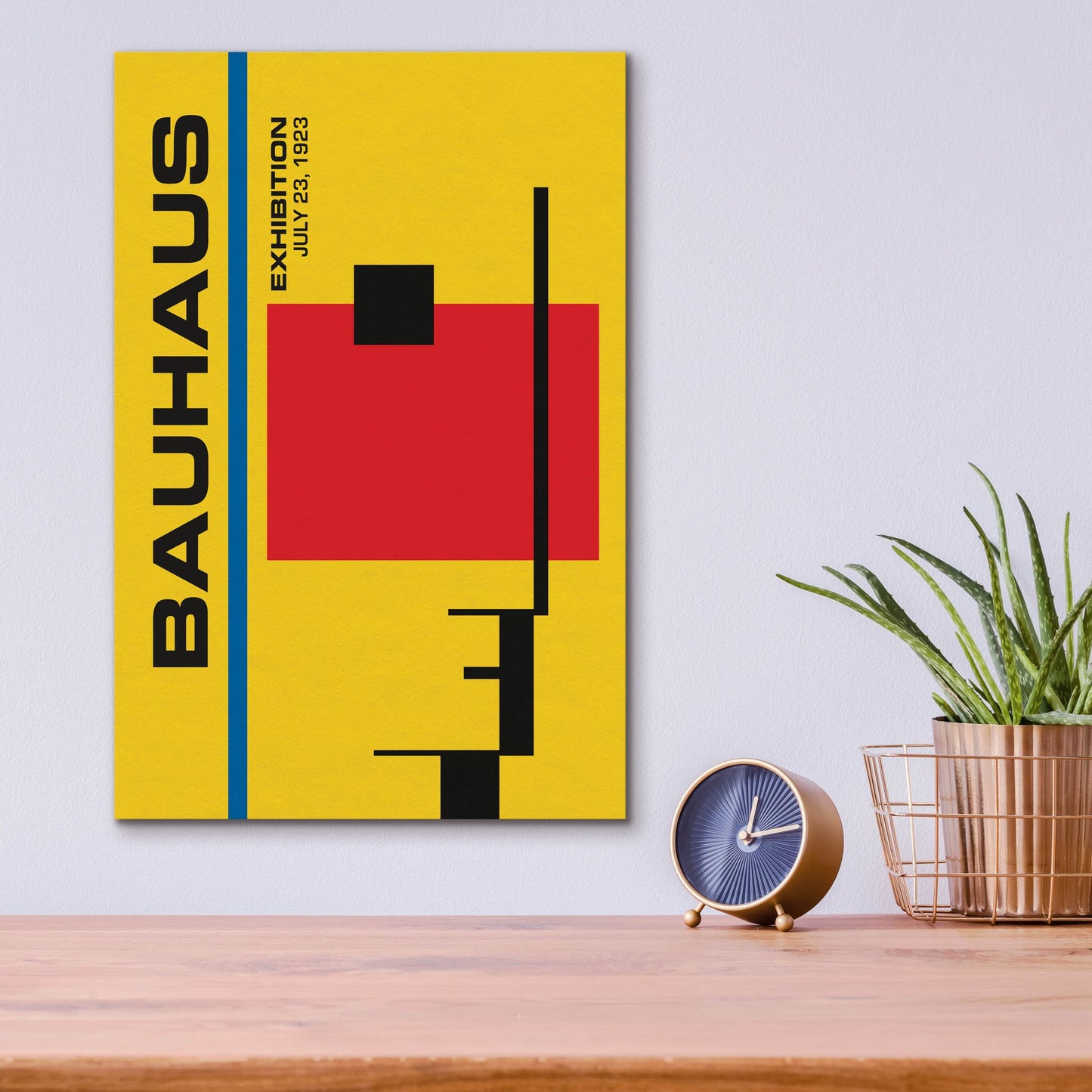 Epic Art 'Bauhaus 6' by Gary Williams, Acrylic Glass Wall Art,12x16