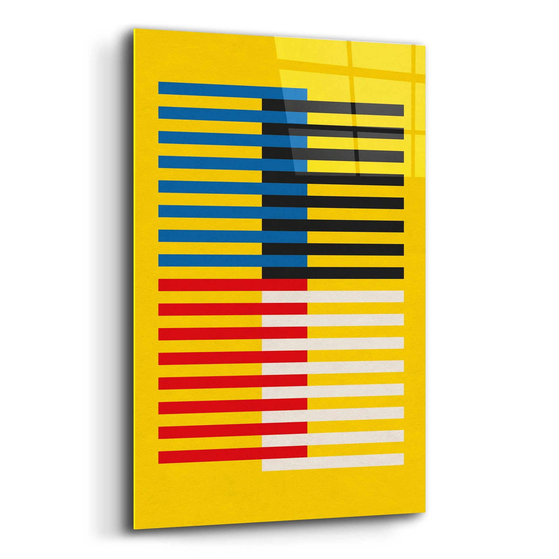 Epic Art 'Bauhaus 8' by Gary Williams, Acrylic Glass Wall Art,12x16