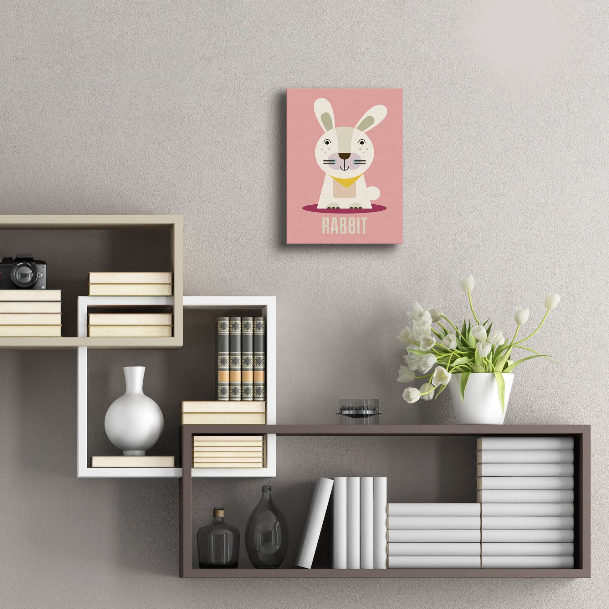 Epic Art 'Rabbit Kids Nursery' by Gary Williams, Acrylic Glass Wall Art,12x16