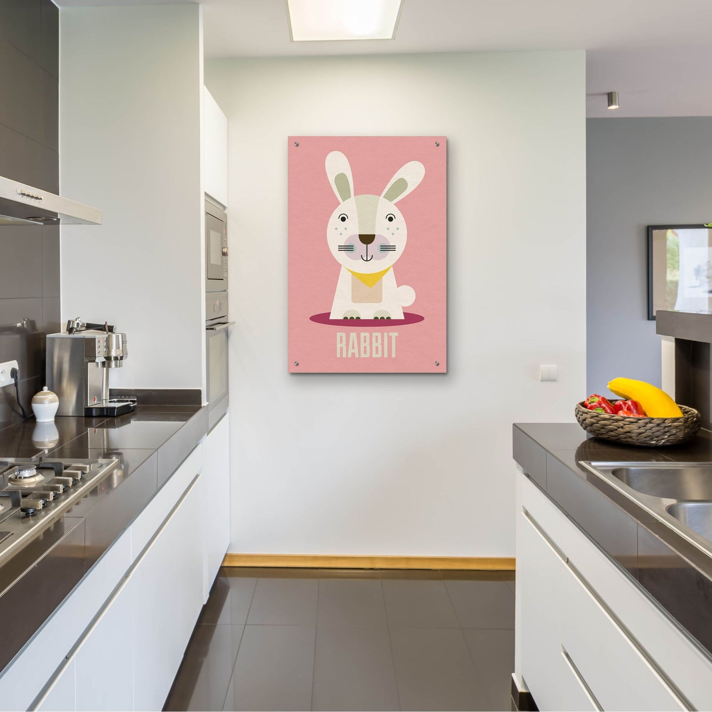 Epic Art 'Rabbit Kids Nursery' by Gary Williams, Acrylic Glass Wall Art,24x36