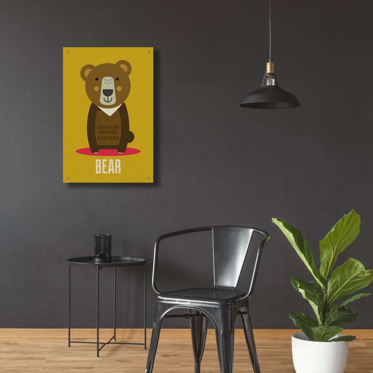 Epic Art 'Bear Kids Nursery' by Gary Williams, Acrylic Glass Wall Art,24x36