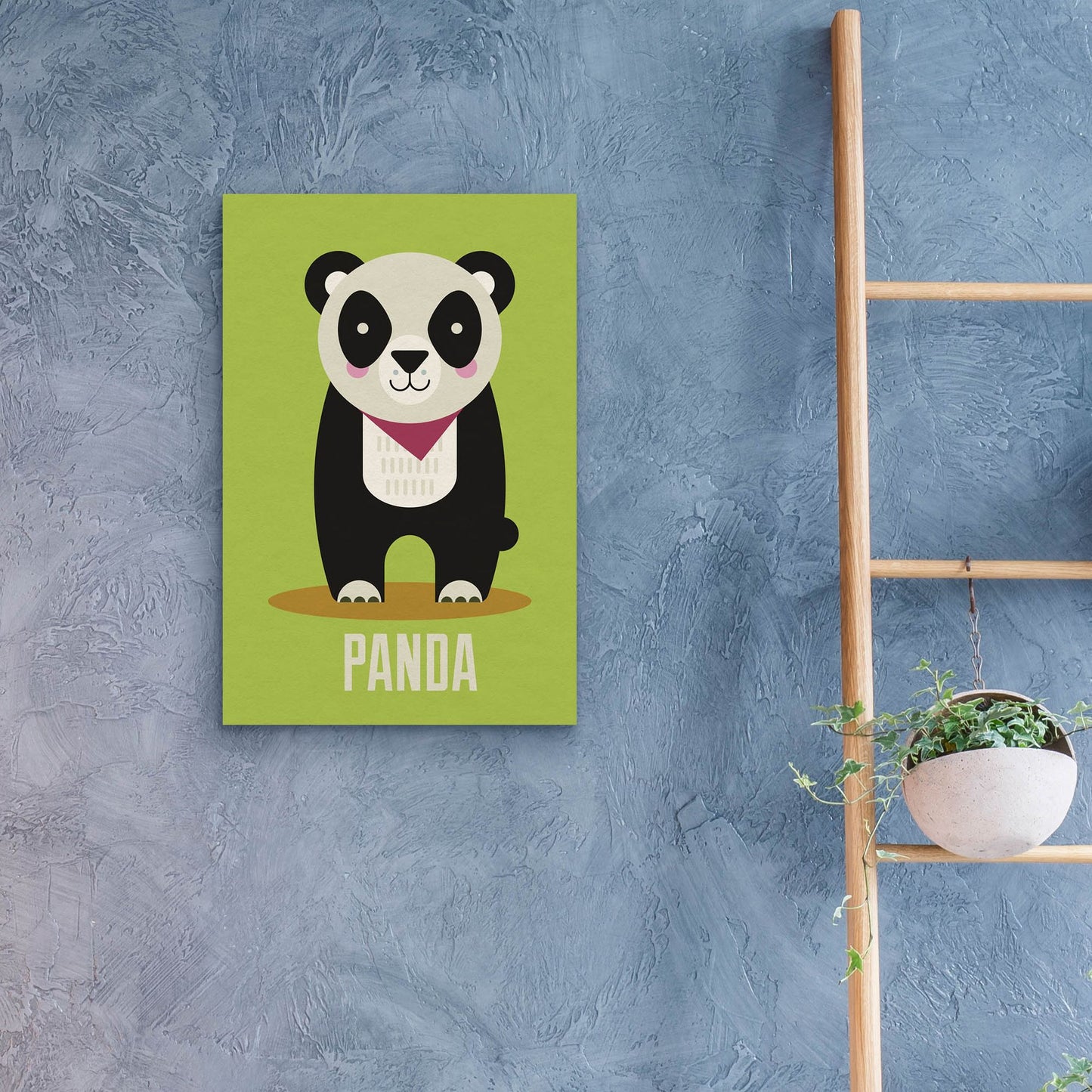 Epic Art 'Panda Kids Nursery' by Gary Williams, Acrylic Glass Wall Art,16x24