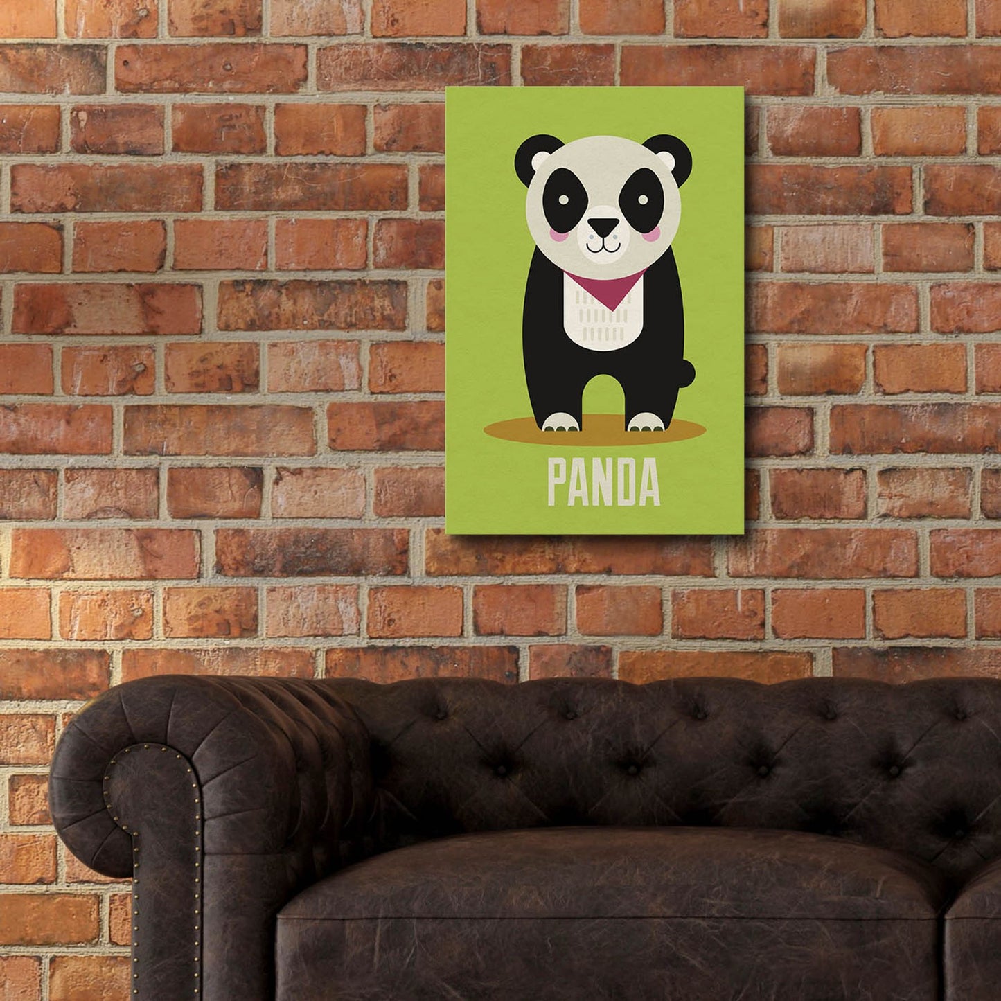 Epic Art 'Panda Kids Nursery' by Gary Williams, Acrylic Glass Wall Art,16x24