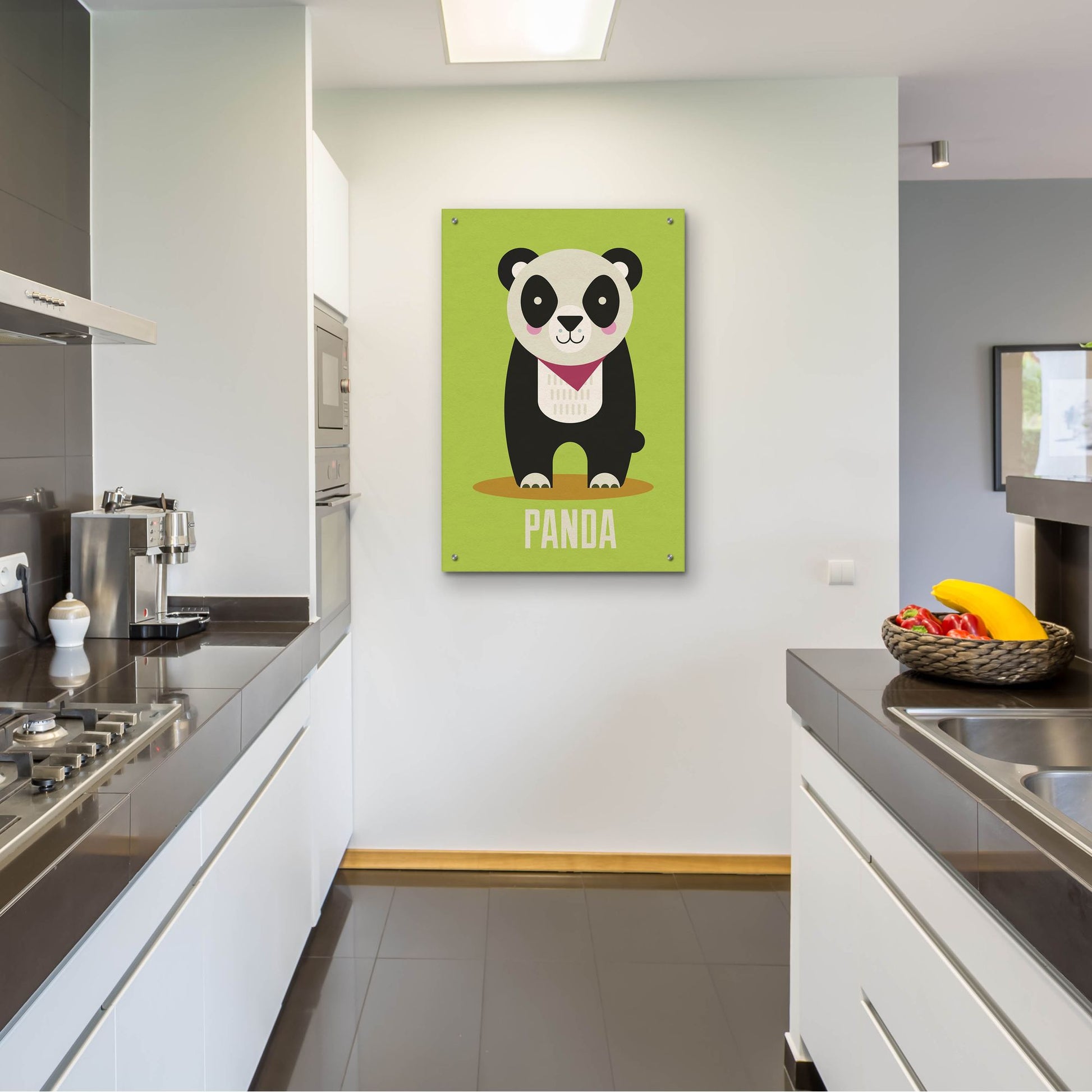 Epic Art 'Panda Kids Nursery' by Gary Williams, Acrylic Glass Wall Art,24x36