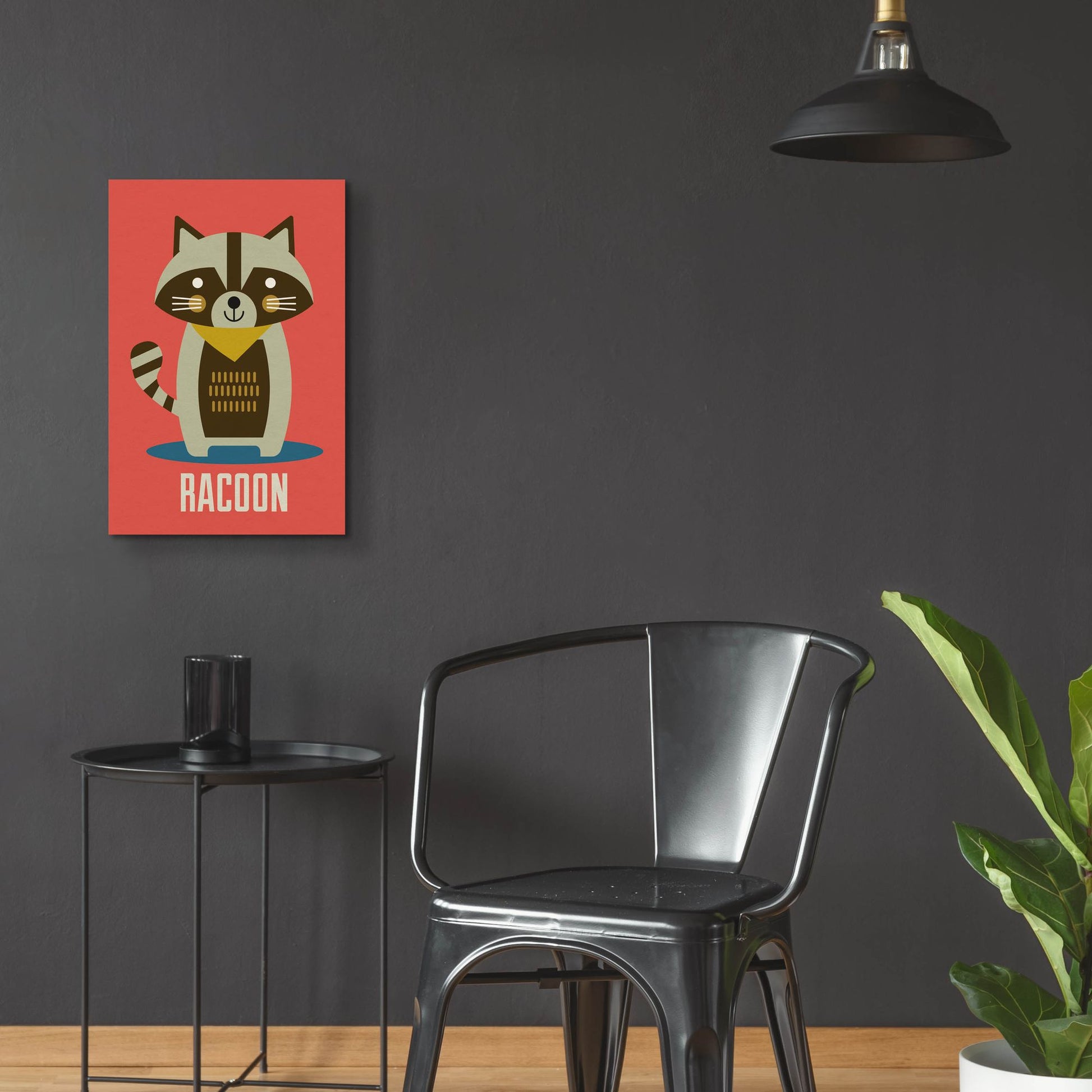 Epic Art 'Racoon Kids Nursery' by Gary Williams, Acrylic Glass Wall Art,16x24