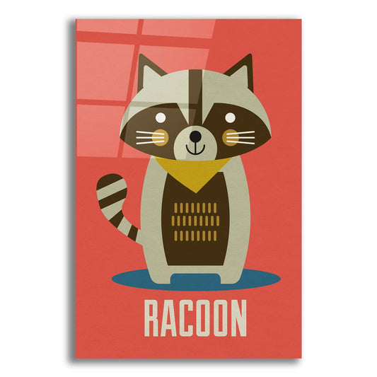 Epic Art 'Racoon Kids Nursery' by Gary Williams, Acrylic Glass Wall Art