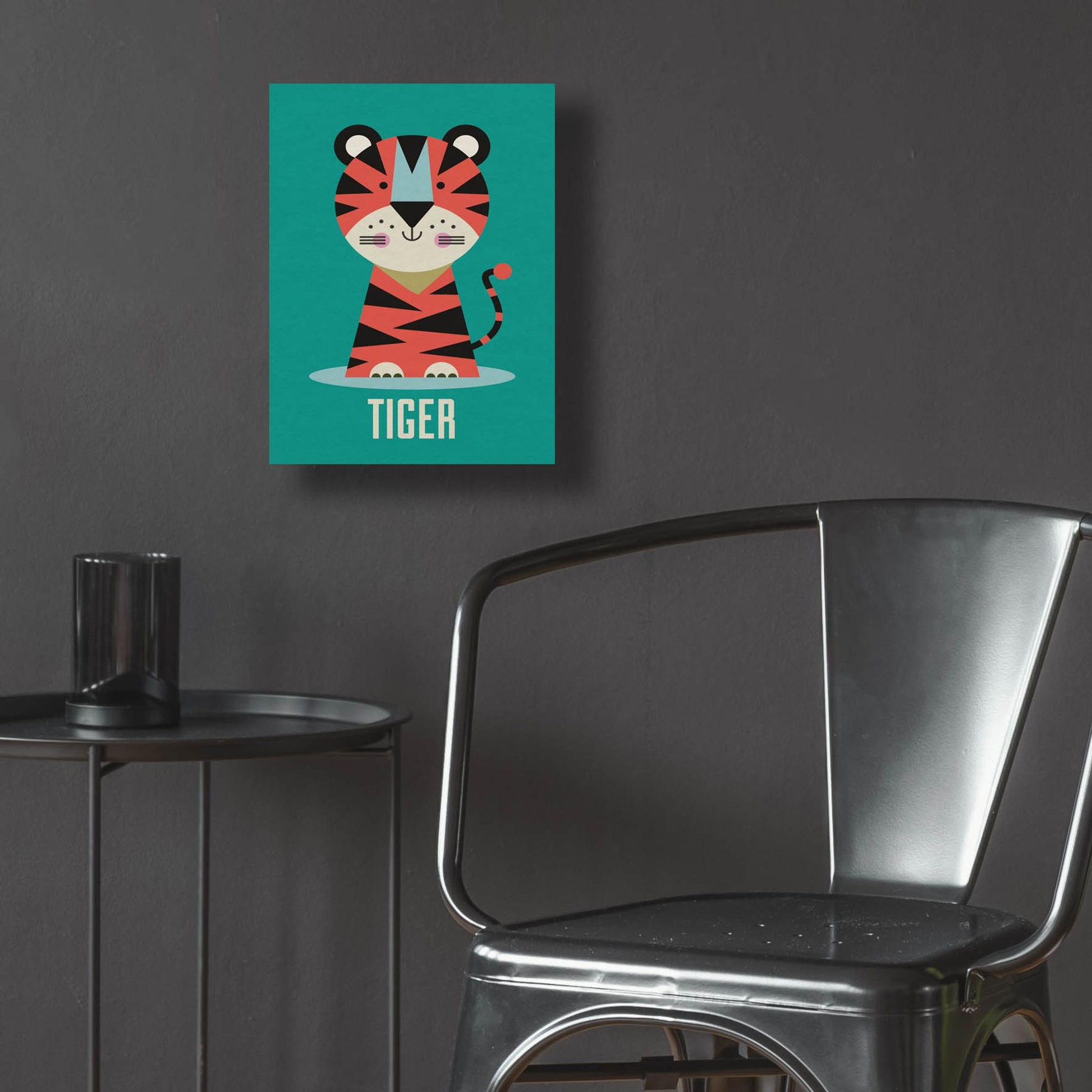 Epic Art 'Tiger Kids Nursery' by Gary Williams, Acrylic Glass Wall Art,12x16